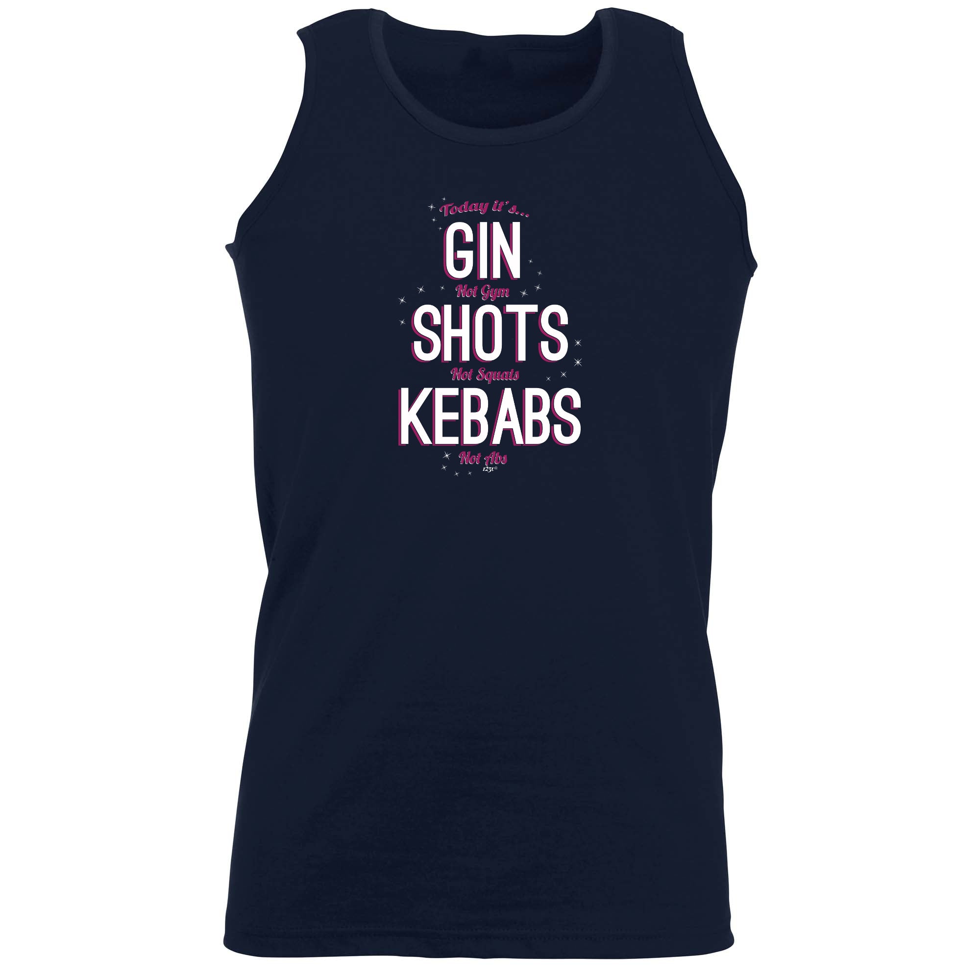 Today Its Gin Not Gym - Funny Vest Singlet Unisex Tank Top