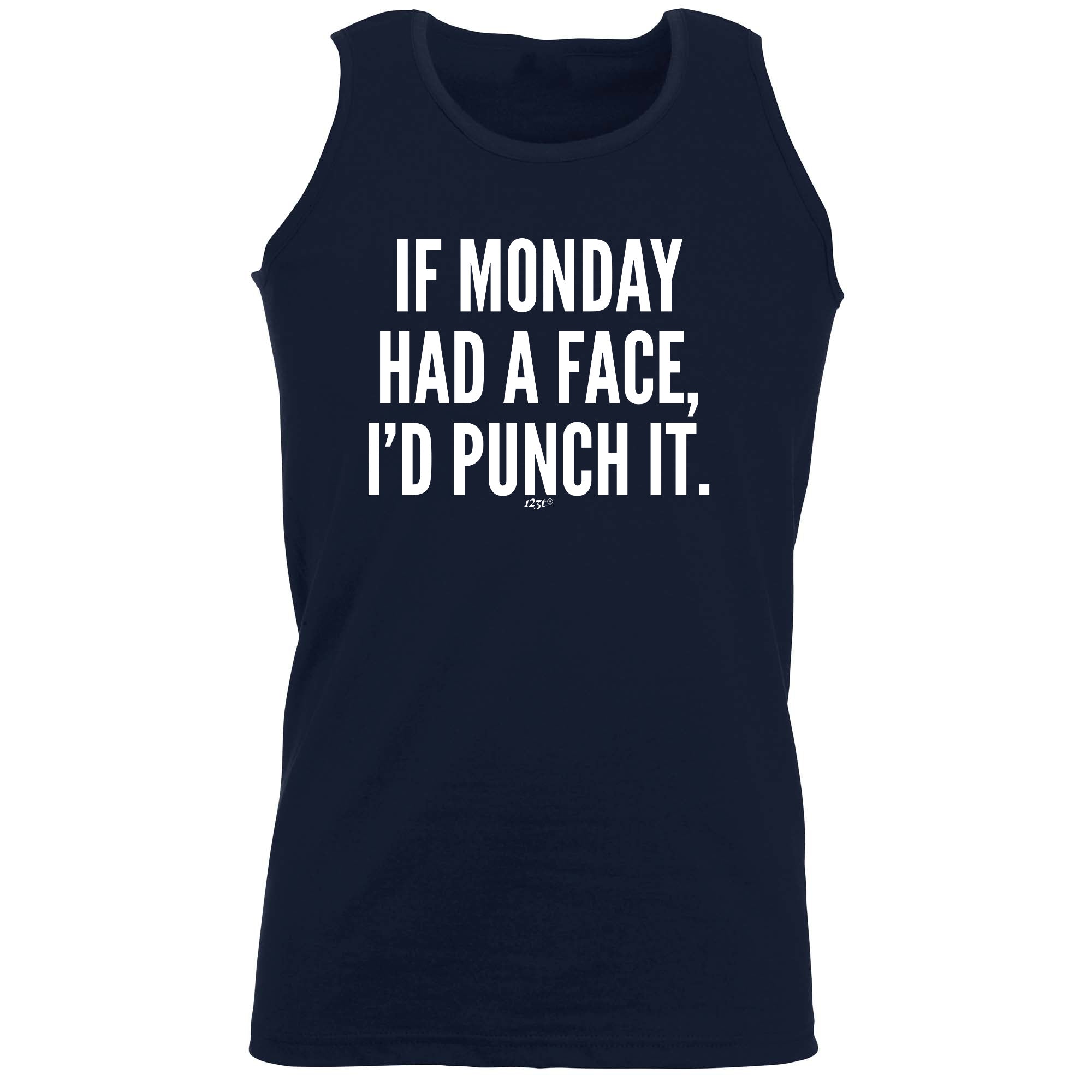 If Monday Had A Face Punch - Funny Vest Singlet Unisex Tank Top