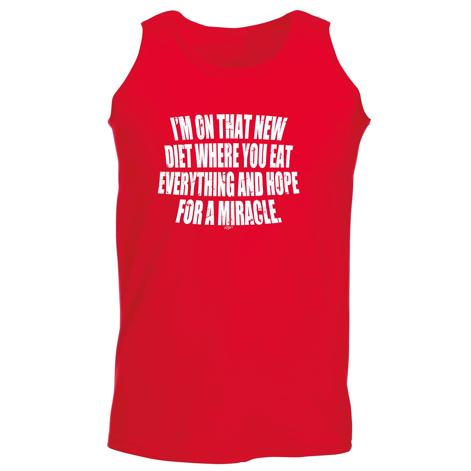 Im On That New Diet - Funny Vest Singlet Unisex Tank Top