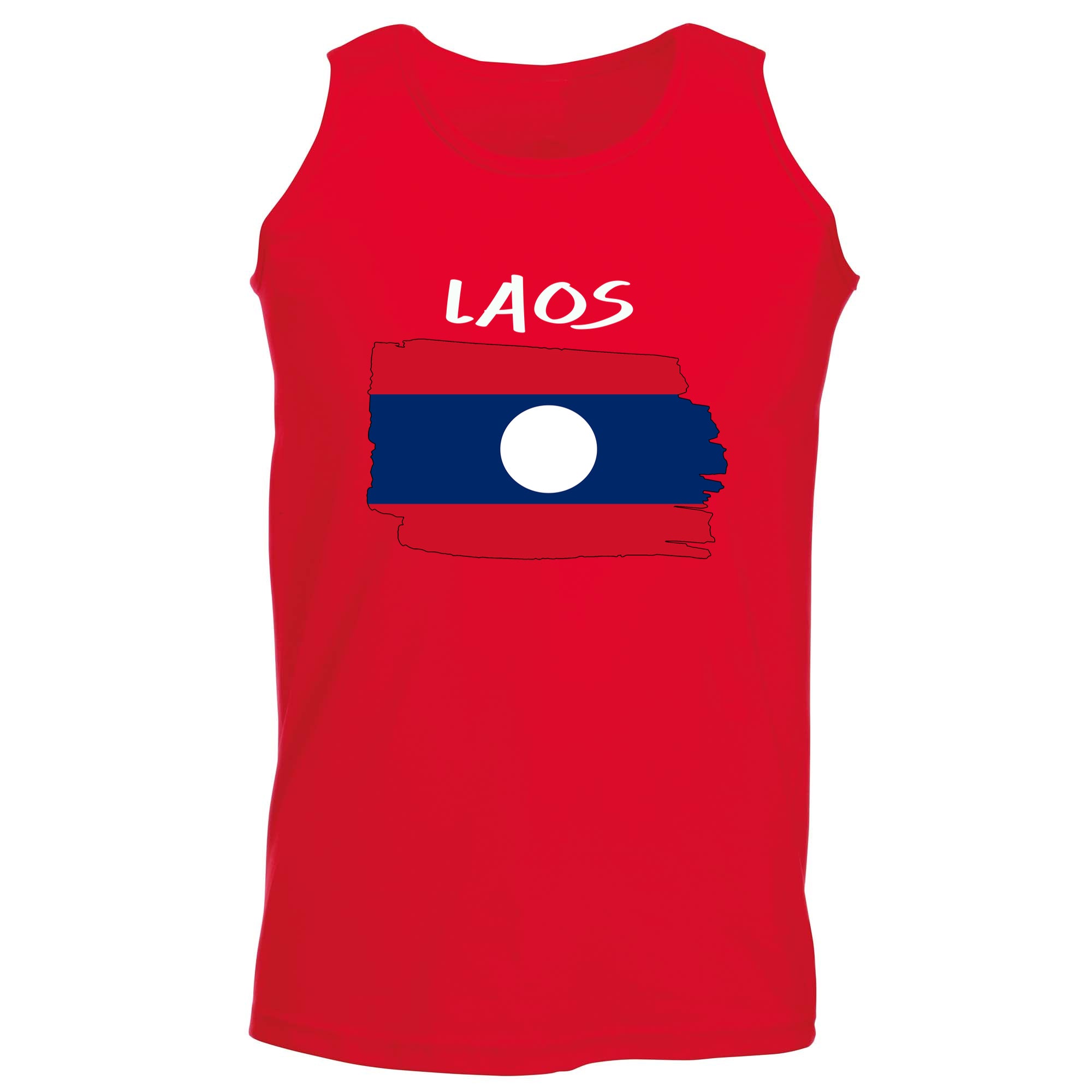 Laos - Funny Vest Singlet Unisex Tank Top