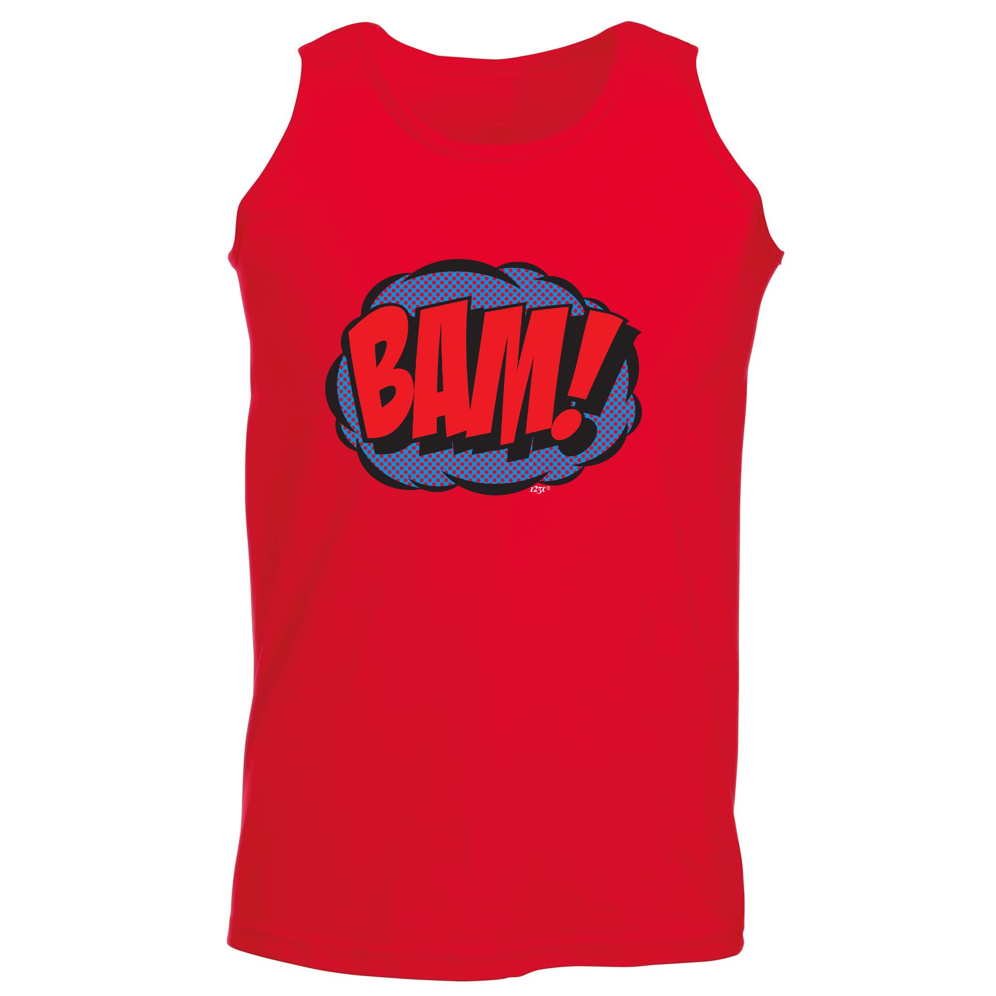 Comic Bam - Funny Vest Singlet Unisex Tank Top