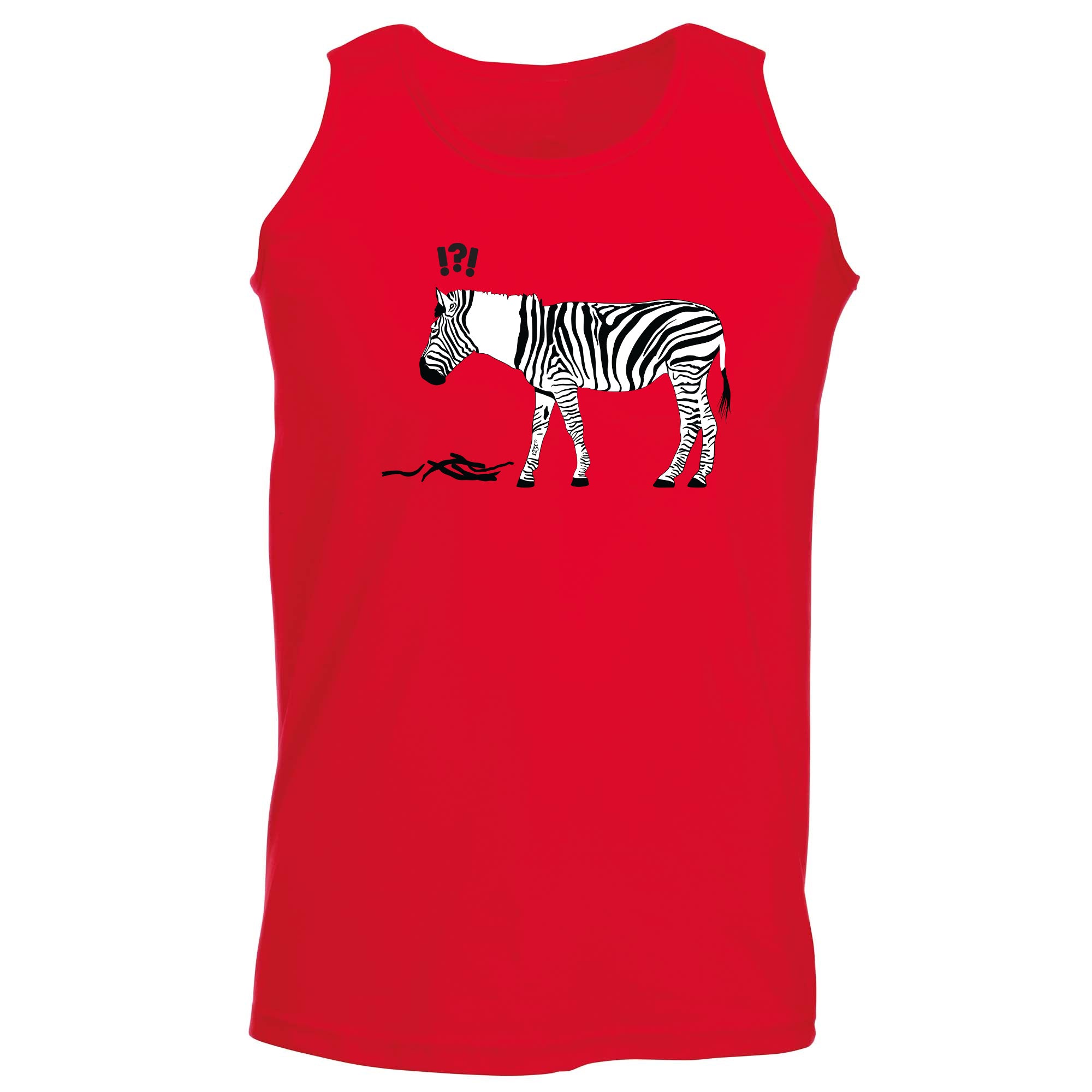 Zebra Stripe - Funny Vest Singlet Unisex Tank Top