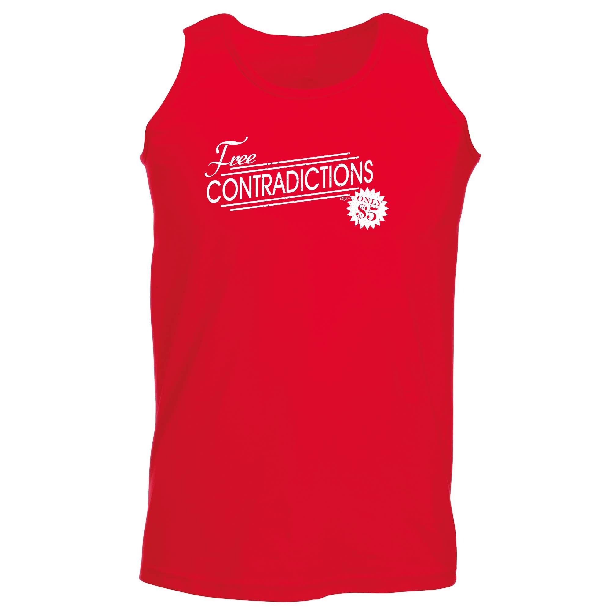 Free Contradictions - Funny Vest Singlet Unisex Tank Top