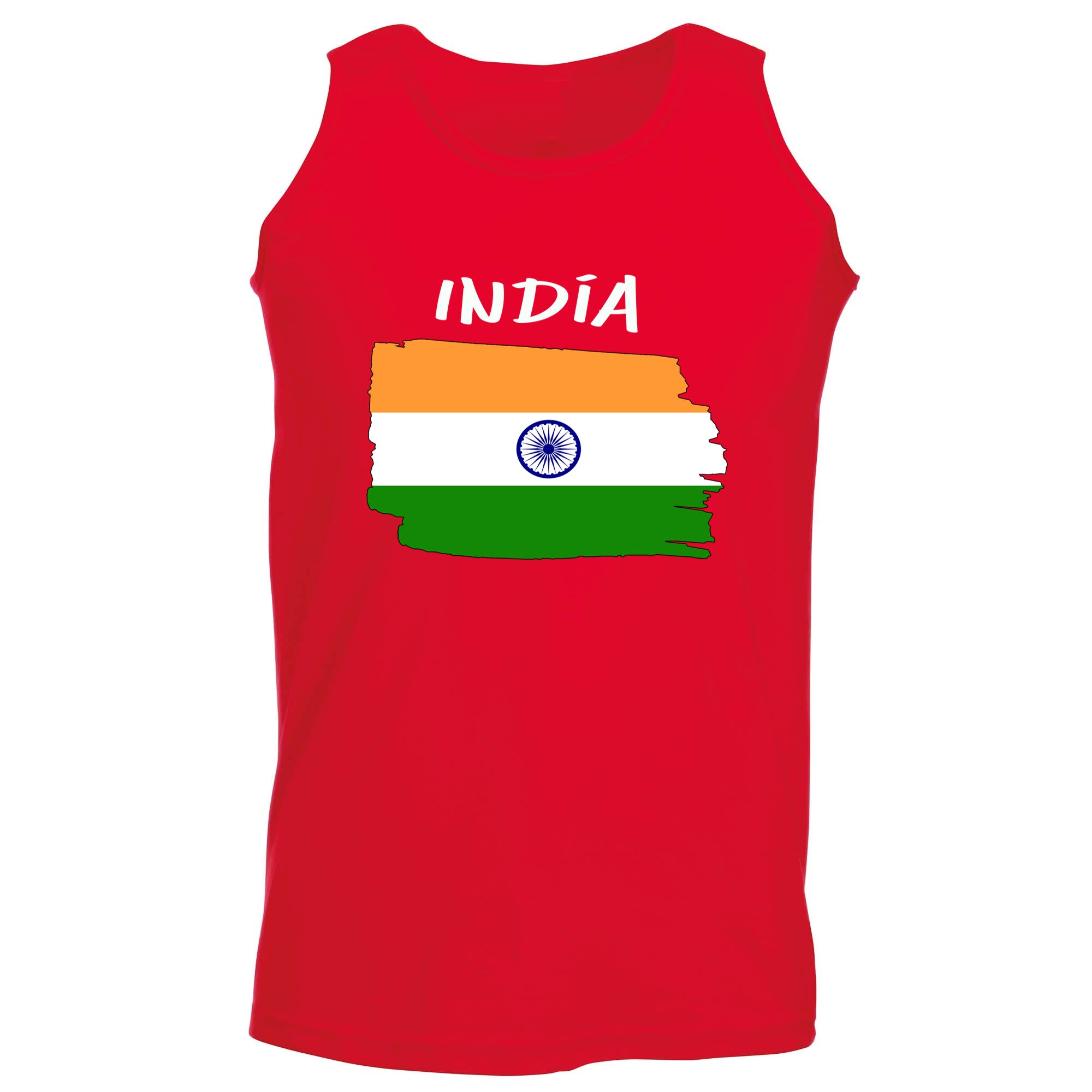 India - Funny Vest Singlet Unisex Tank Top