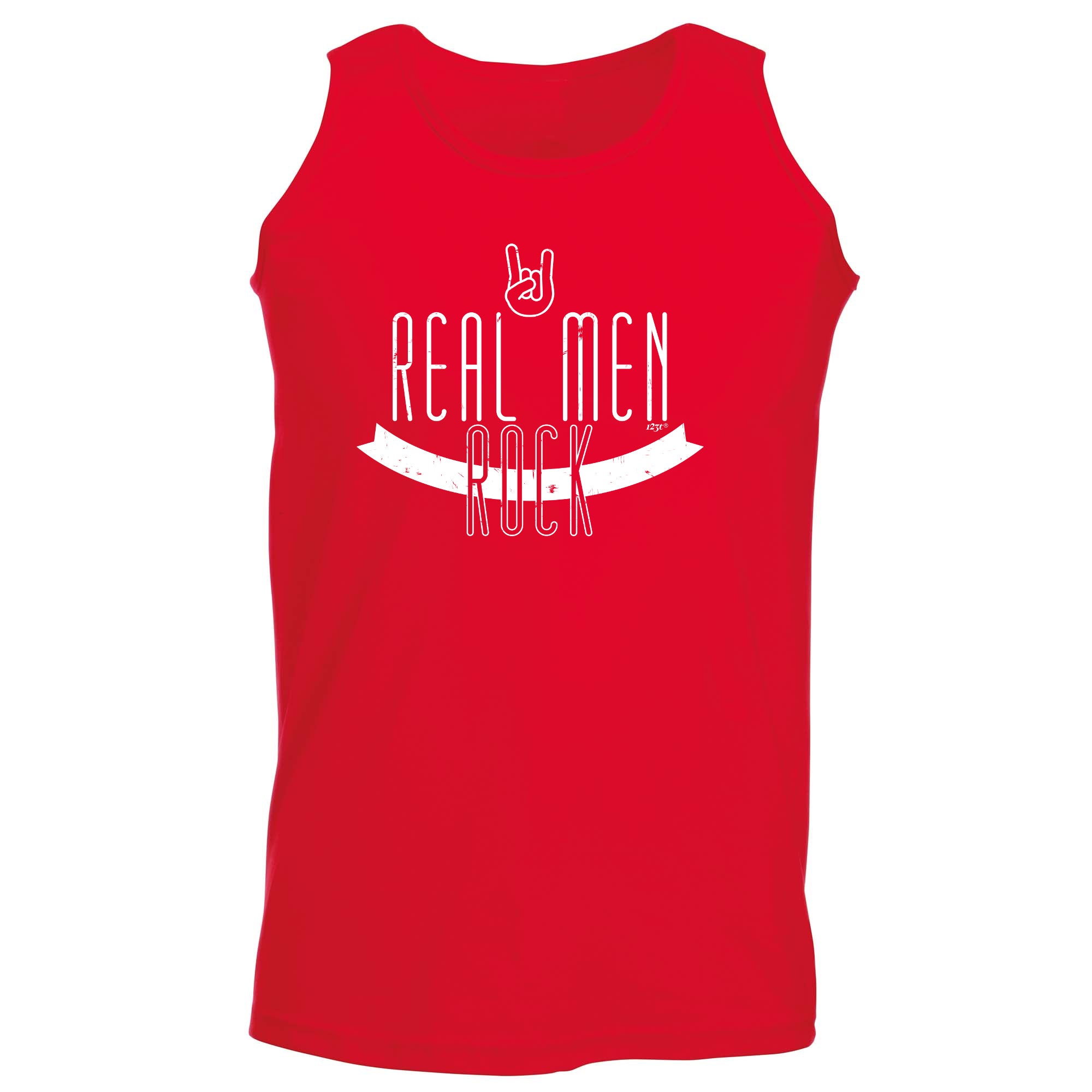 Real Men Rock - Funny Vest Singlet Unisex Tank Top