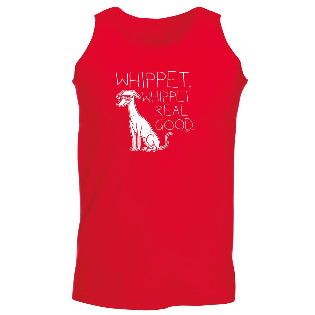 Whippet Whippet Real Good Dog - Funny Vest Singlet Unisex Tank Top