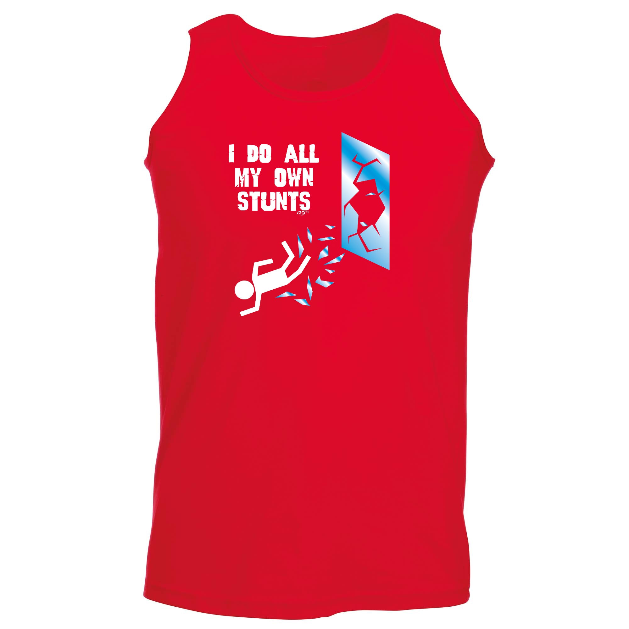Window Do All My Own Stunts - Funny Vest Singlet Unisex Tank Top