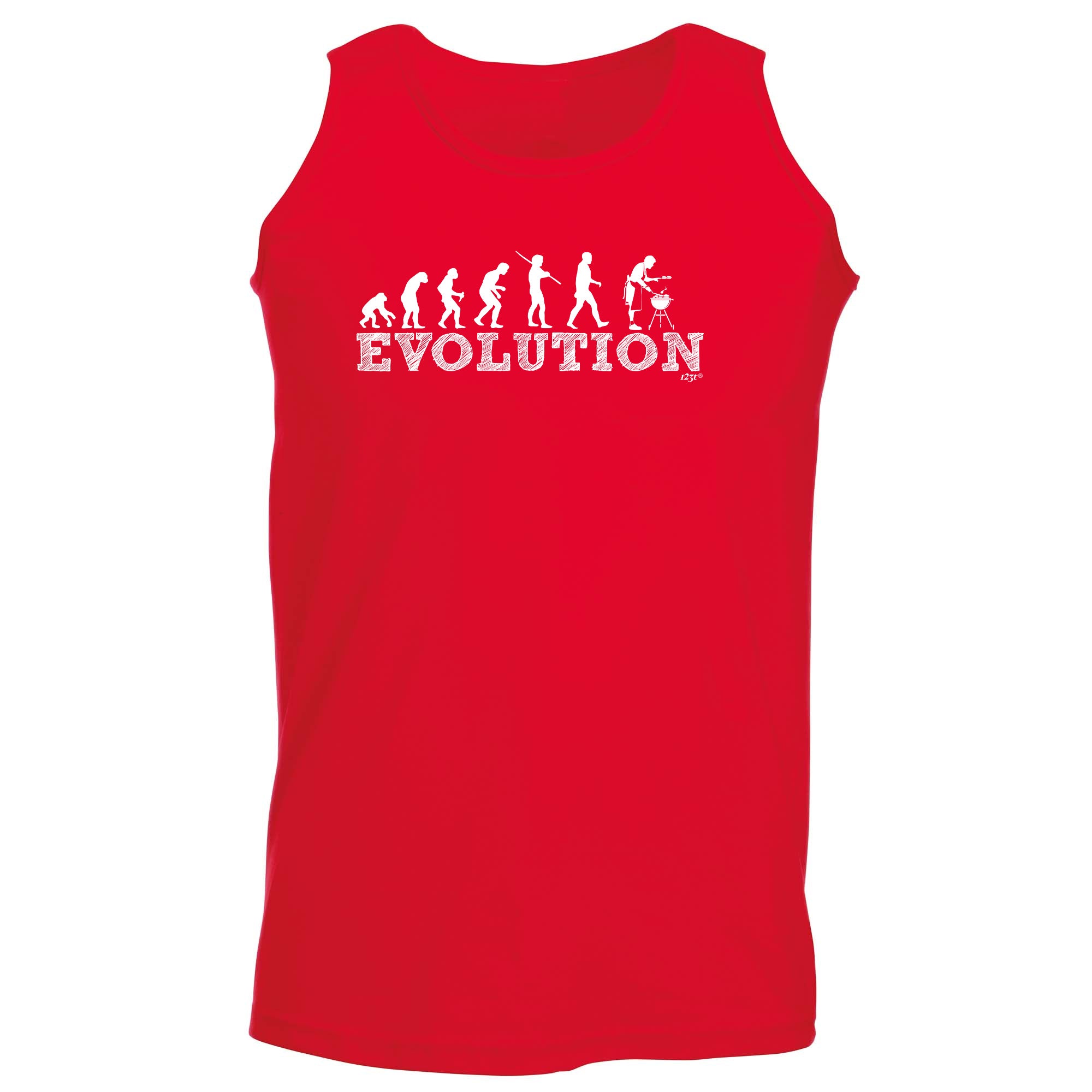 Evolution Bbq Barbeque - Funny Vest Singlet Unisex Tank Top