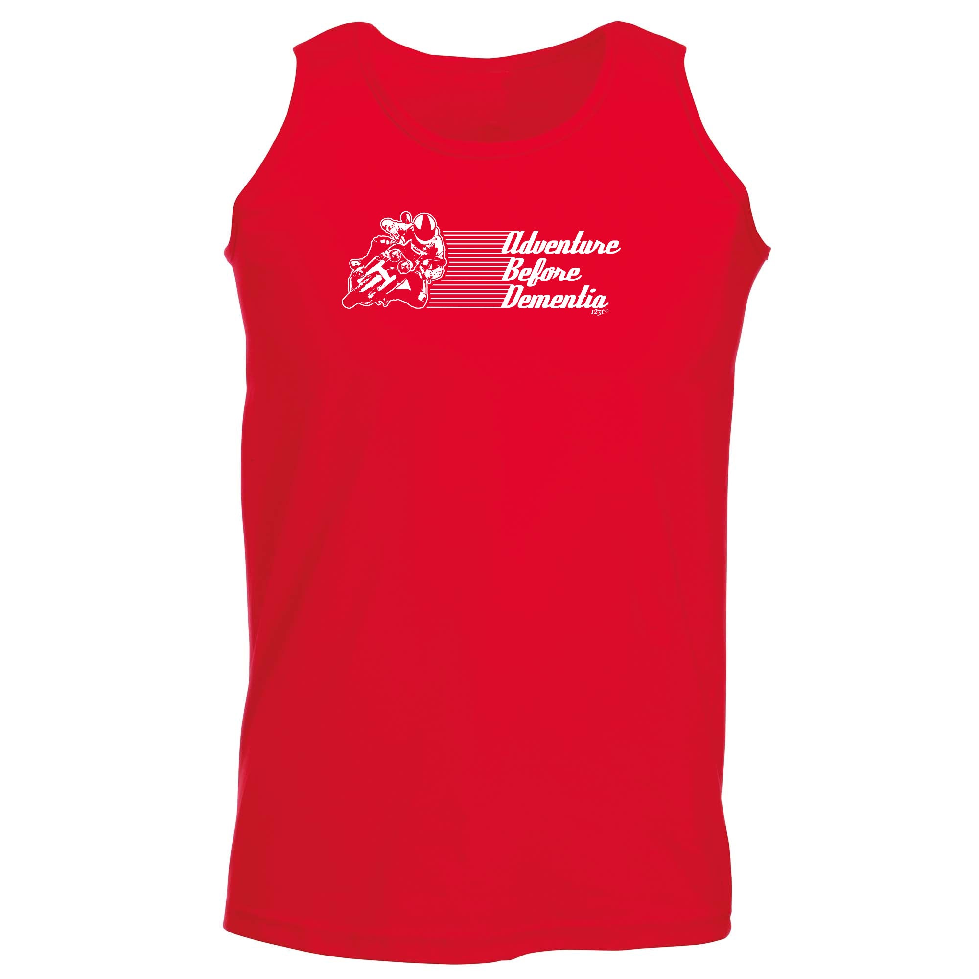 Superbike Adventure Before - Funny Vest Singlet Unisex Tank Top