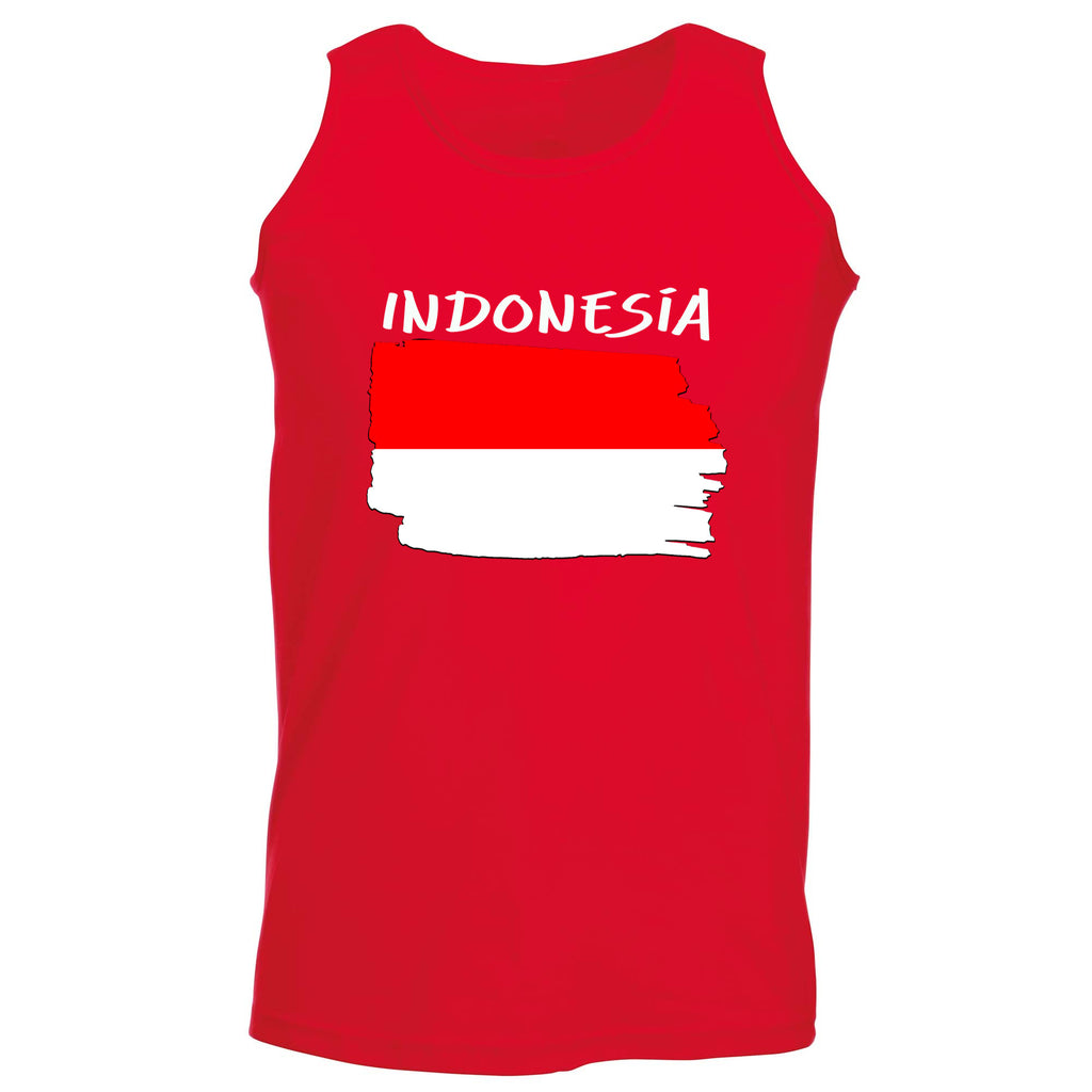 Indonesia - Funny Vest Singlet Unisex Tank Top
