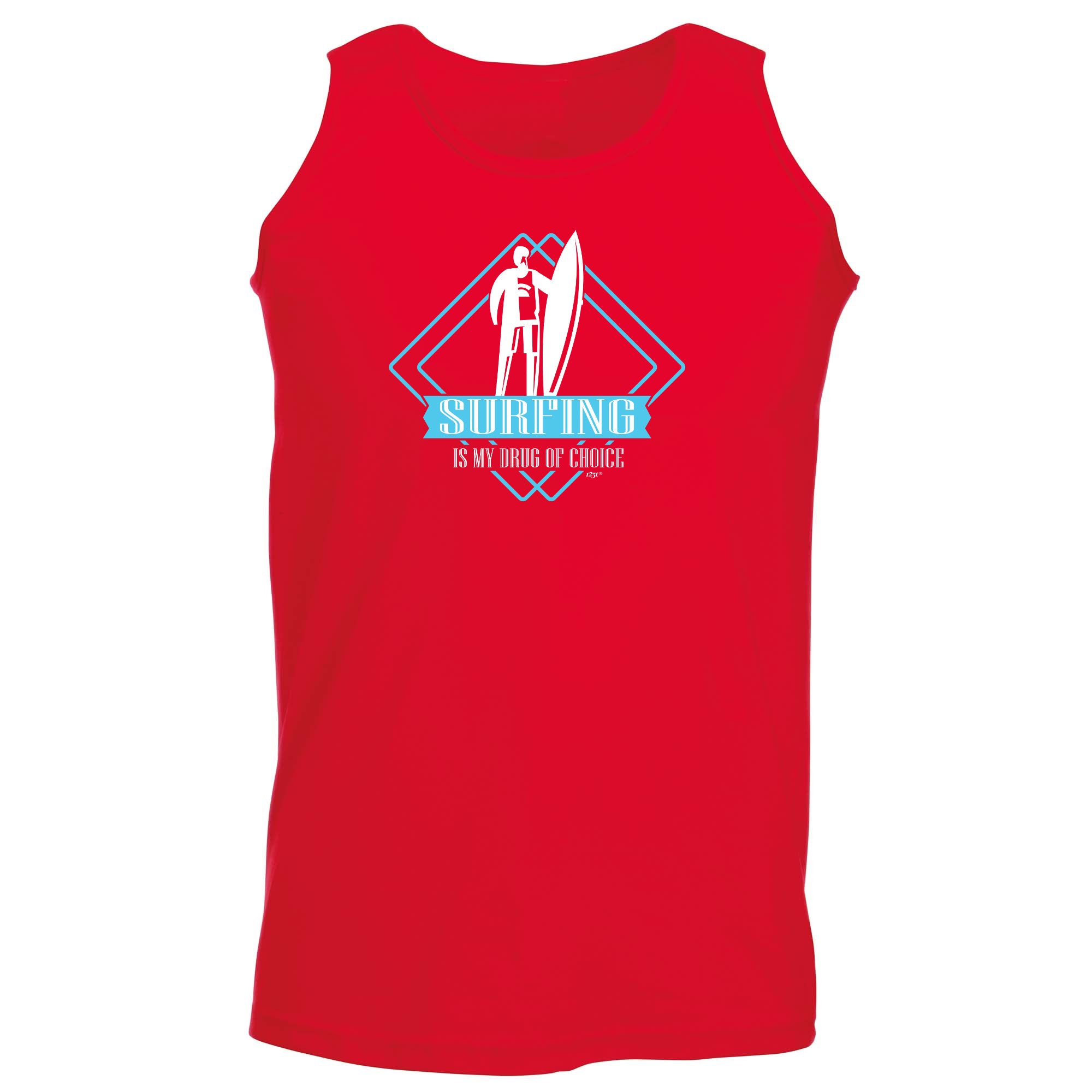 Surfing Is My Choice - Funny Vest Singlet Unisex Tank Top