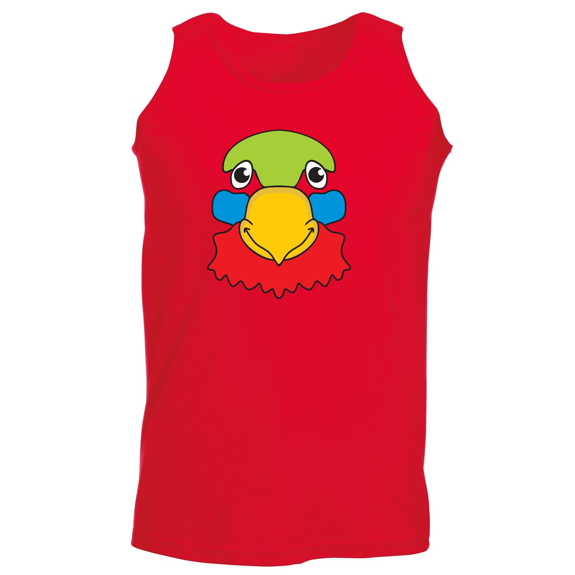 Parrot Ani Mates - Funny Vest Singlet Unisex Tank Top