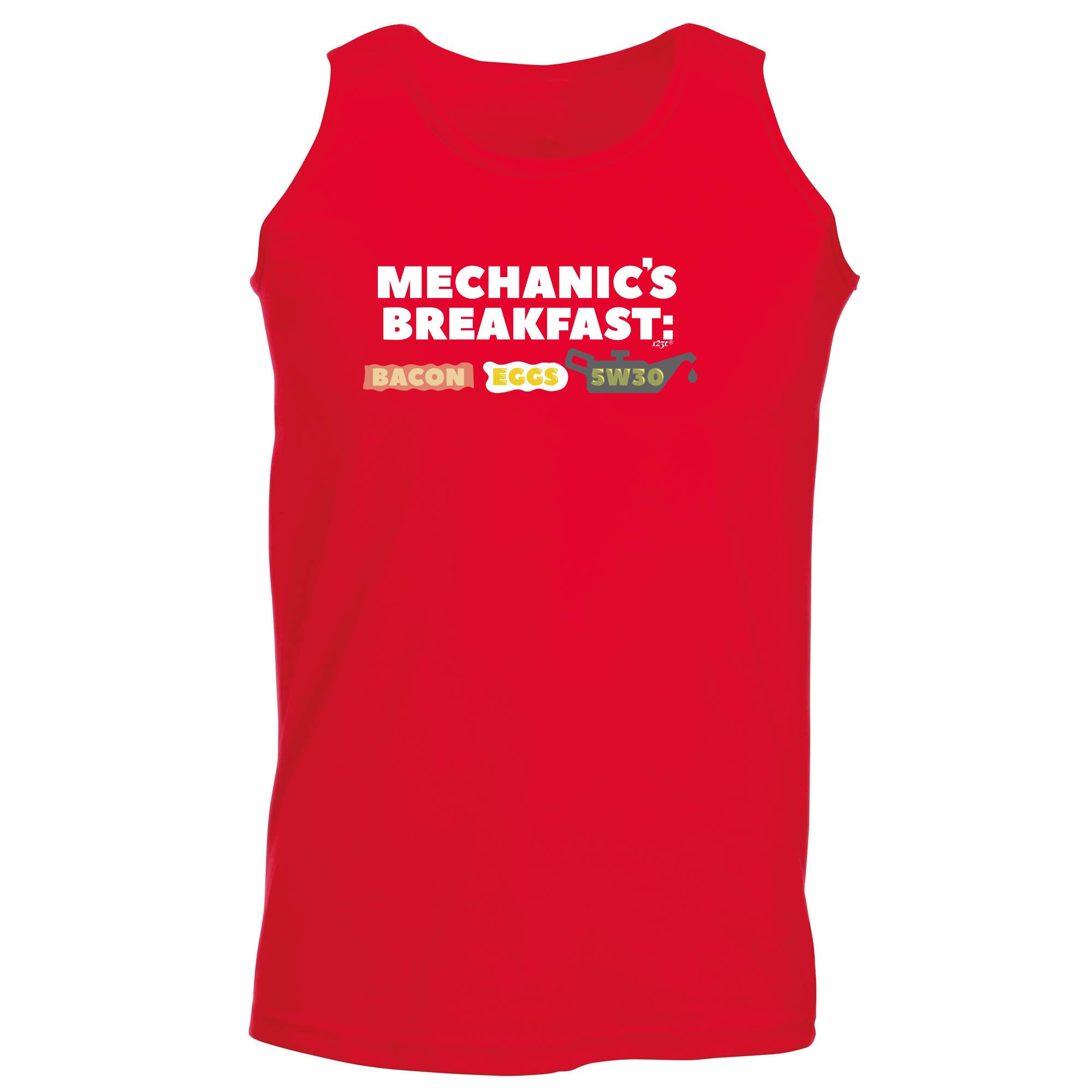 Mechanics Breakfast - Funny Vest Singlet Unisex Tank Top