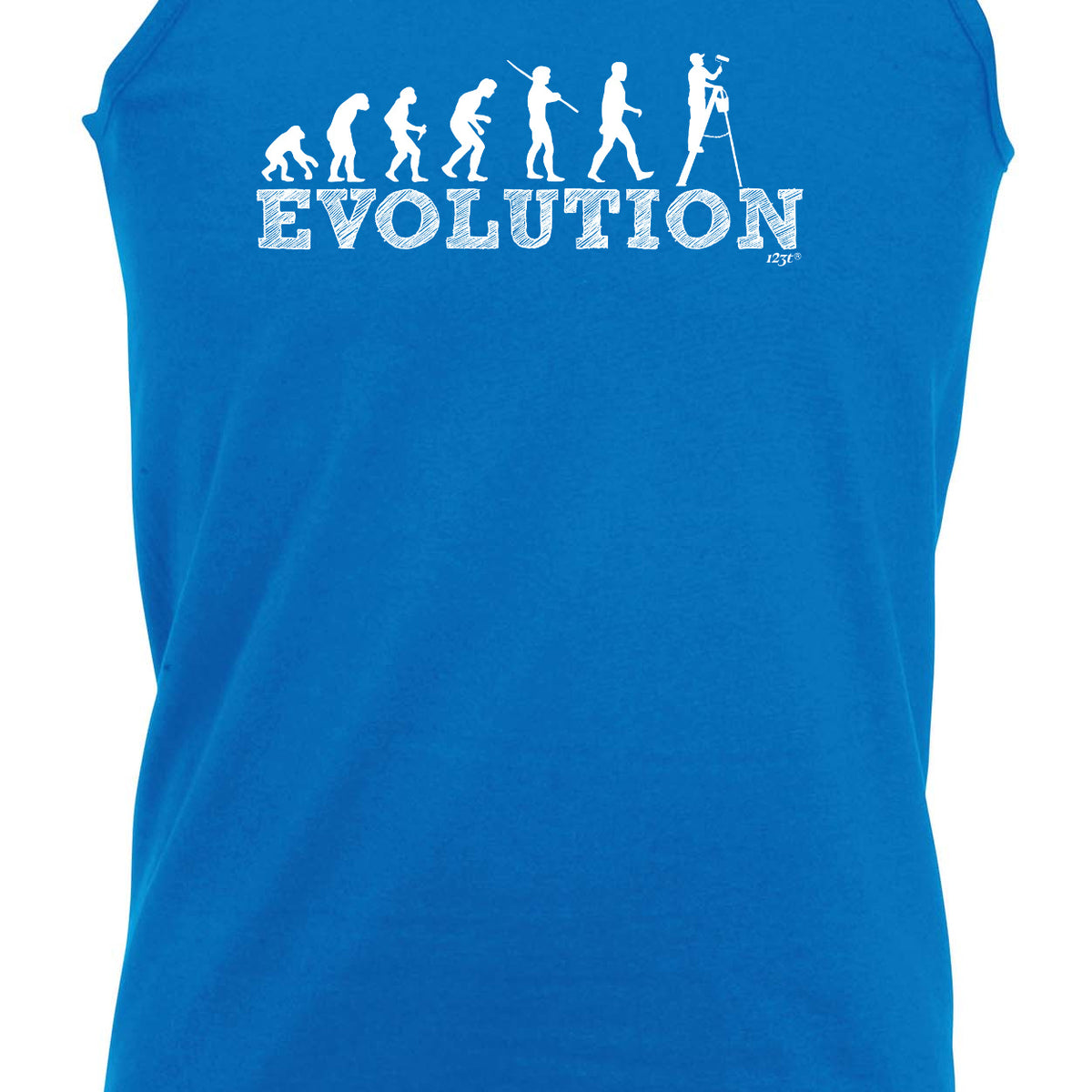 Evolution Painter Decorator - Funny Vest Singlet Unisex Tank Top