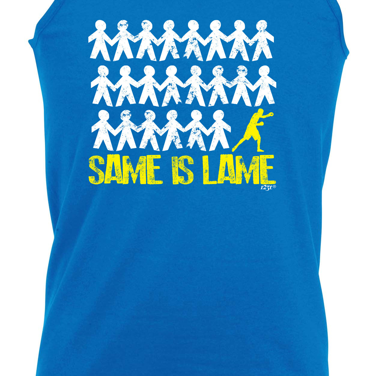 Same Is Lame Boxer - Funny Vest Singlet Unisex Tank Top