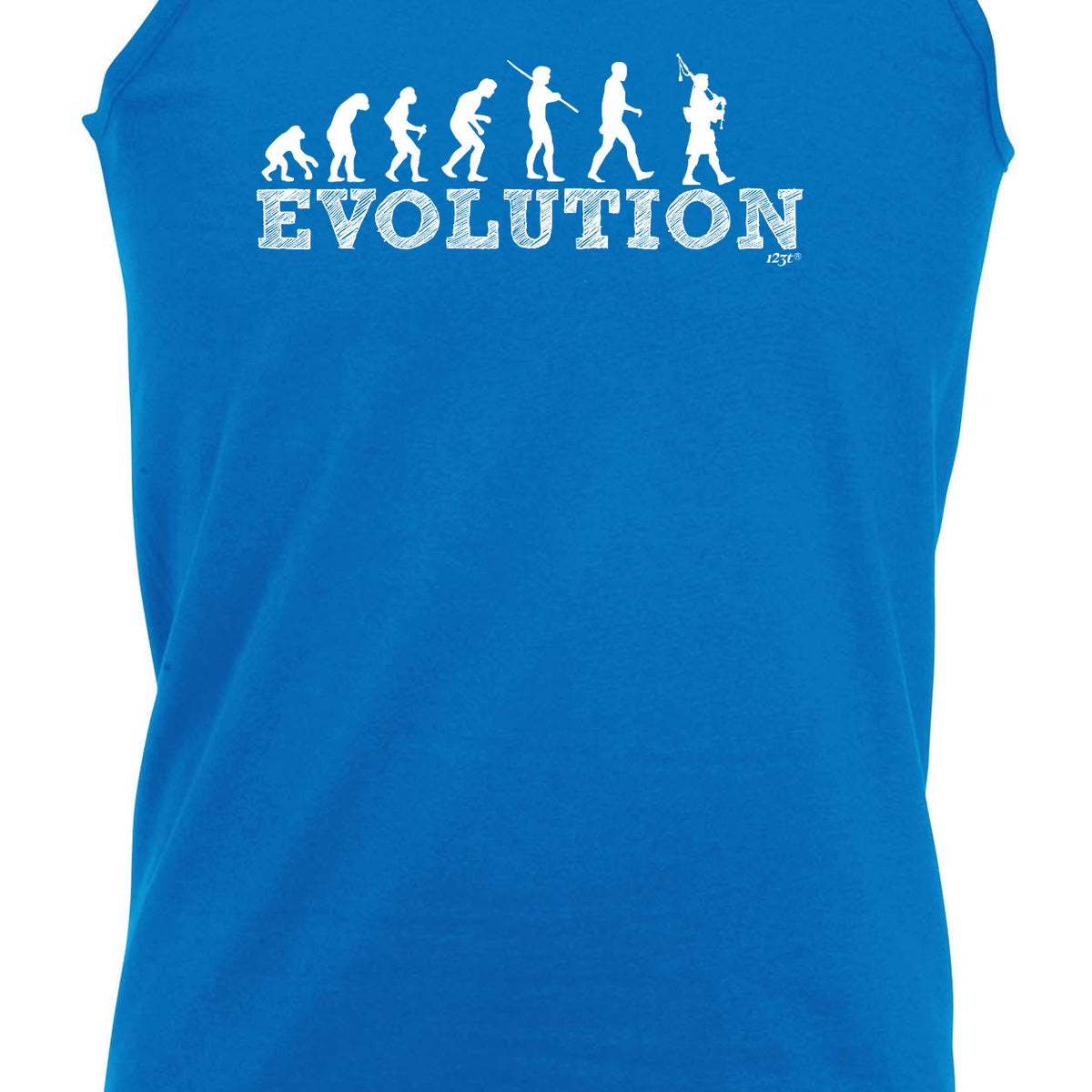 Evolution Pipe Scottish Player - Funny Vest Singlet Unisex Tank Top