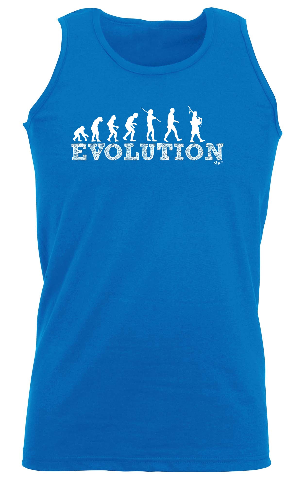 Evolution Pipe Scottish Player - Funny Vest Singlet Unisex Tank Top