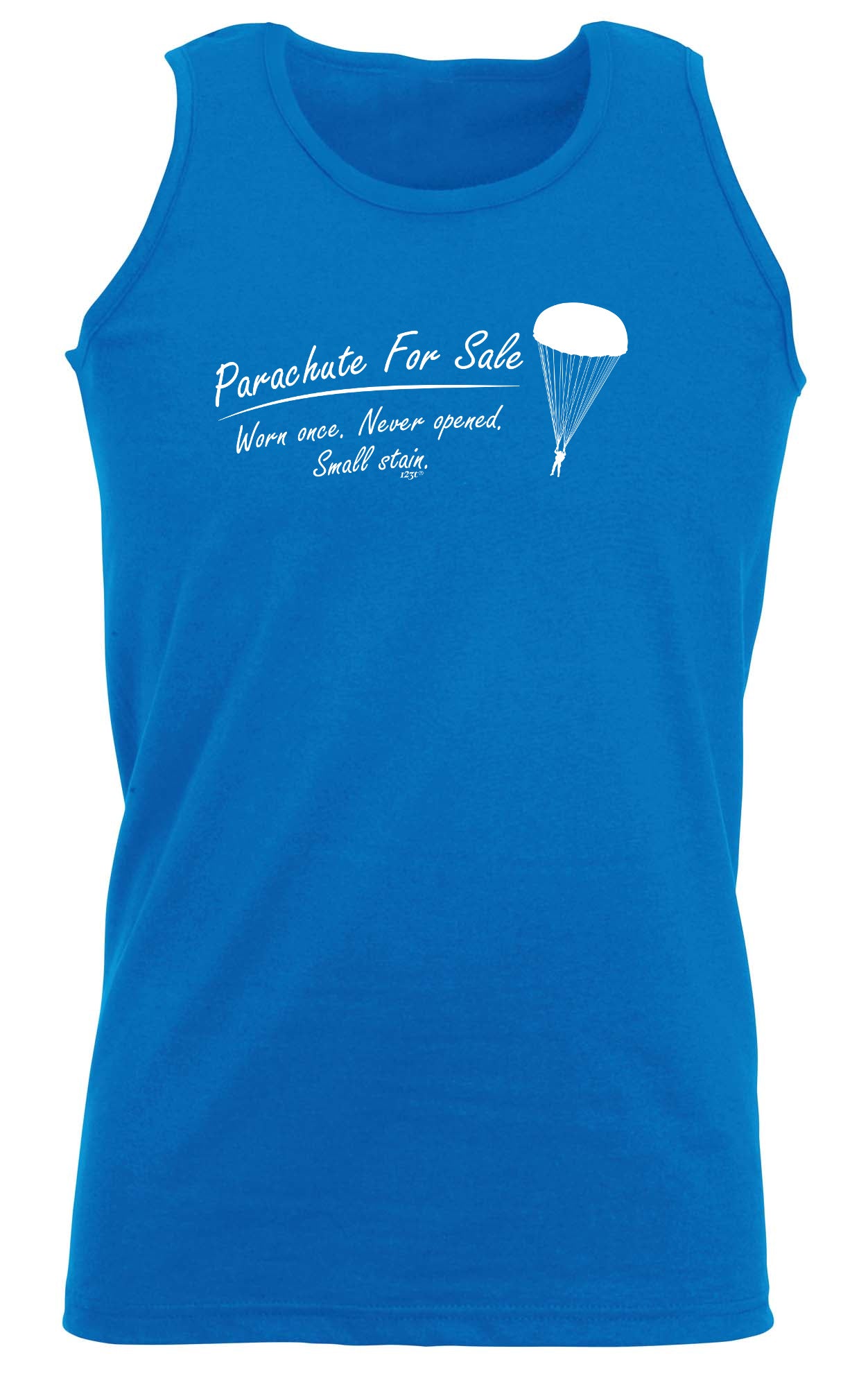 Parachute For Sale Worn Once - Funny Vest Singlet Unisex Tank Top