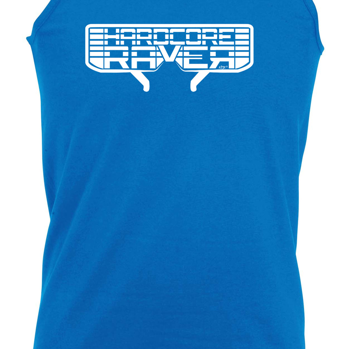 Hardcore Raver Glasses - Funny Vest Singlet Unisex Tank Top