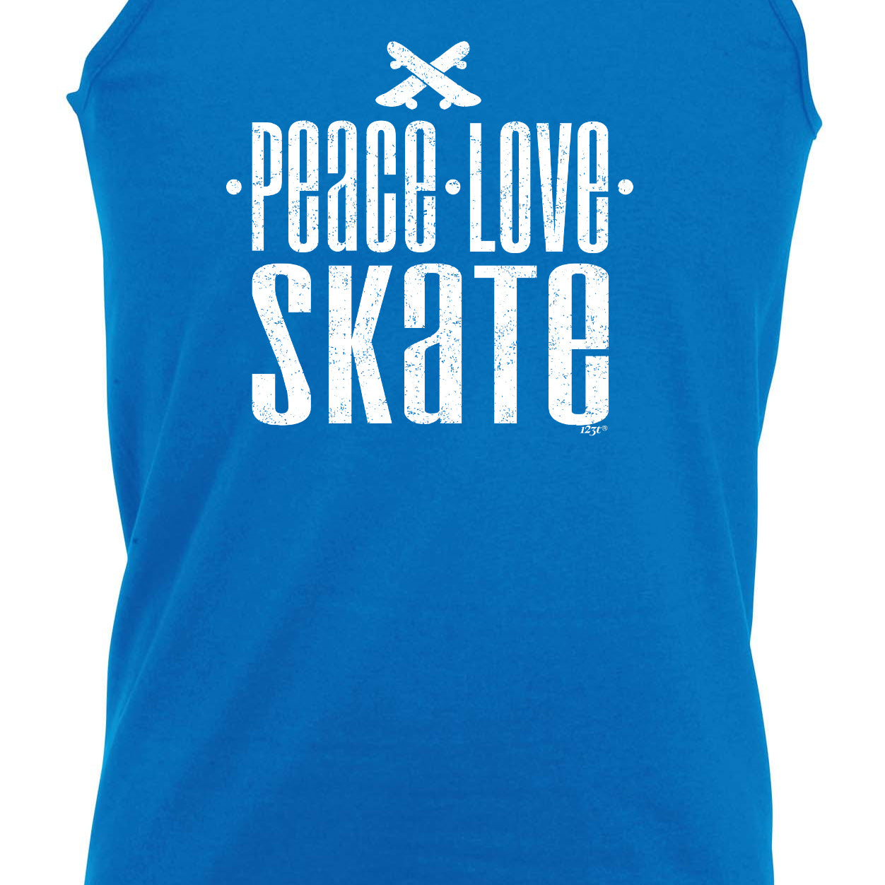 Peace Love Skate - Funny Vest Singlet Unisex Tank Top