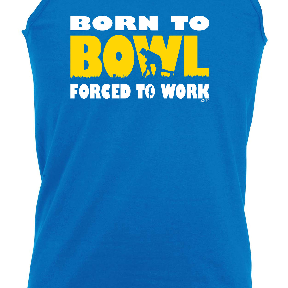 Born To Bowl Lawn - Funny Vest Singlet Unisex Tank Top