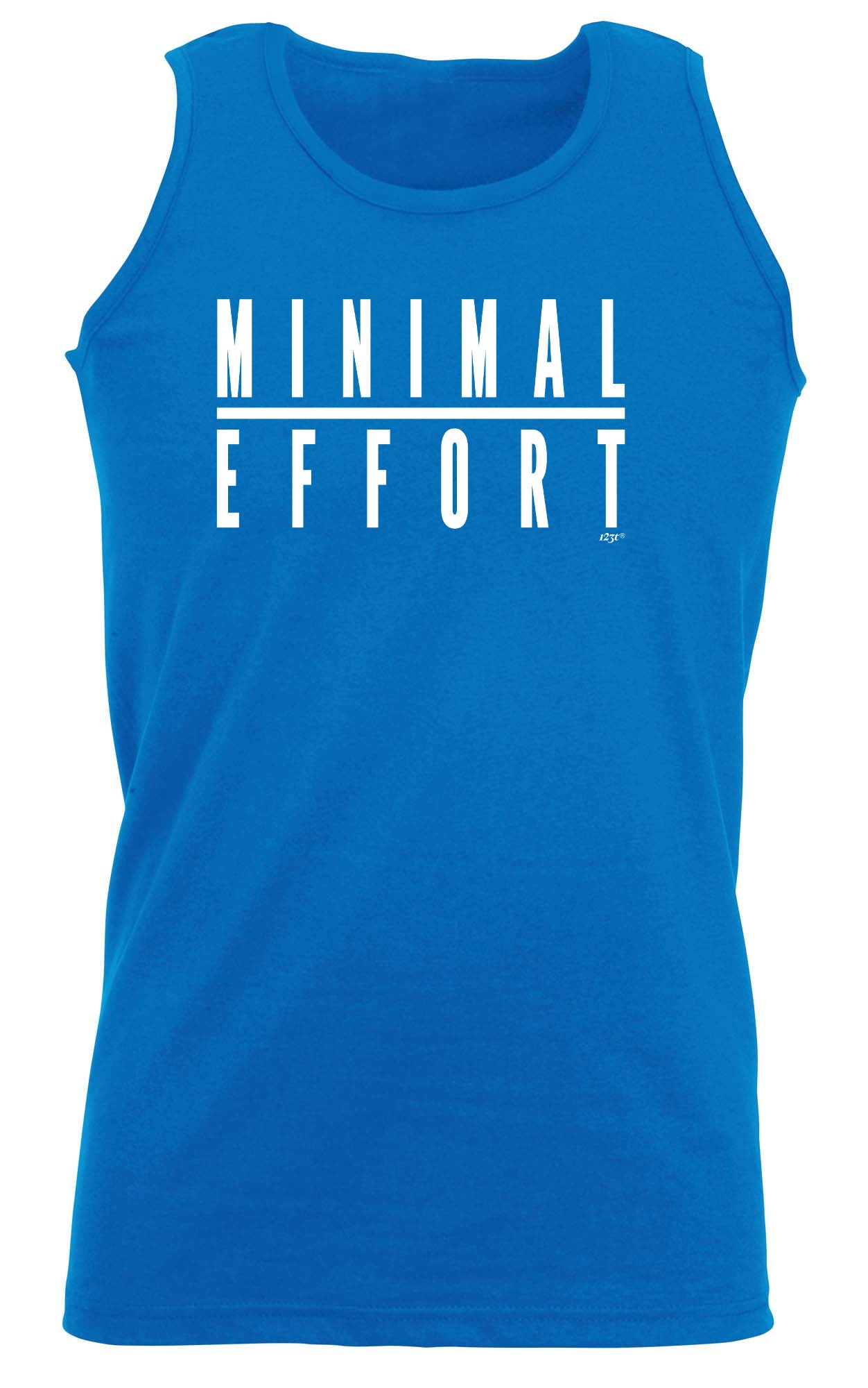 Minimal Effort - Funny Vest Singlet Unisex Tank Top