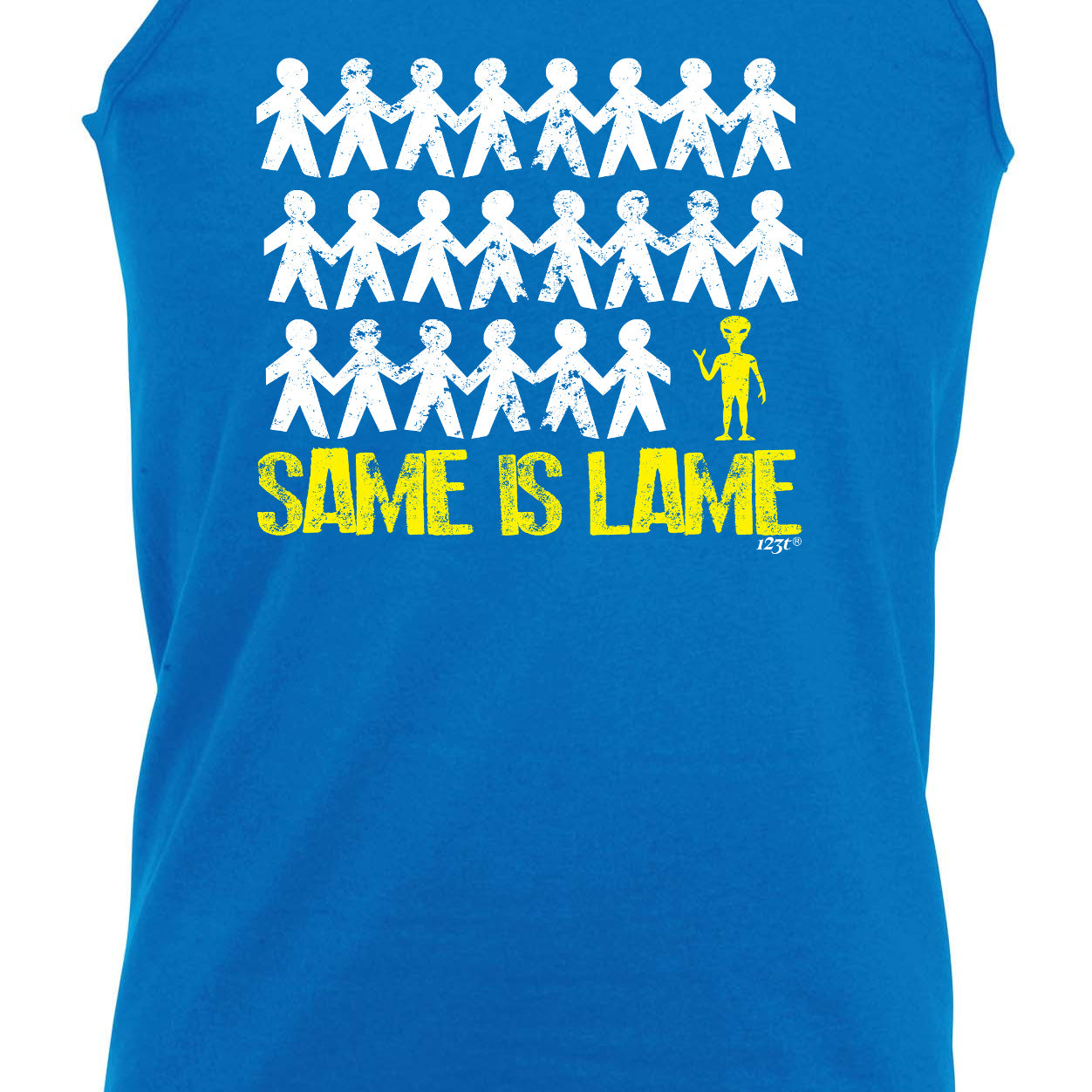 Same Is Lame Alien - Funny Vest Singlet Unisex Tank Top