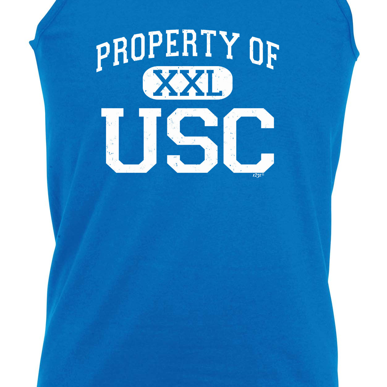 Property Of Xxl Usc - Funny Vest Singlet Unisex Tank Top