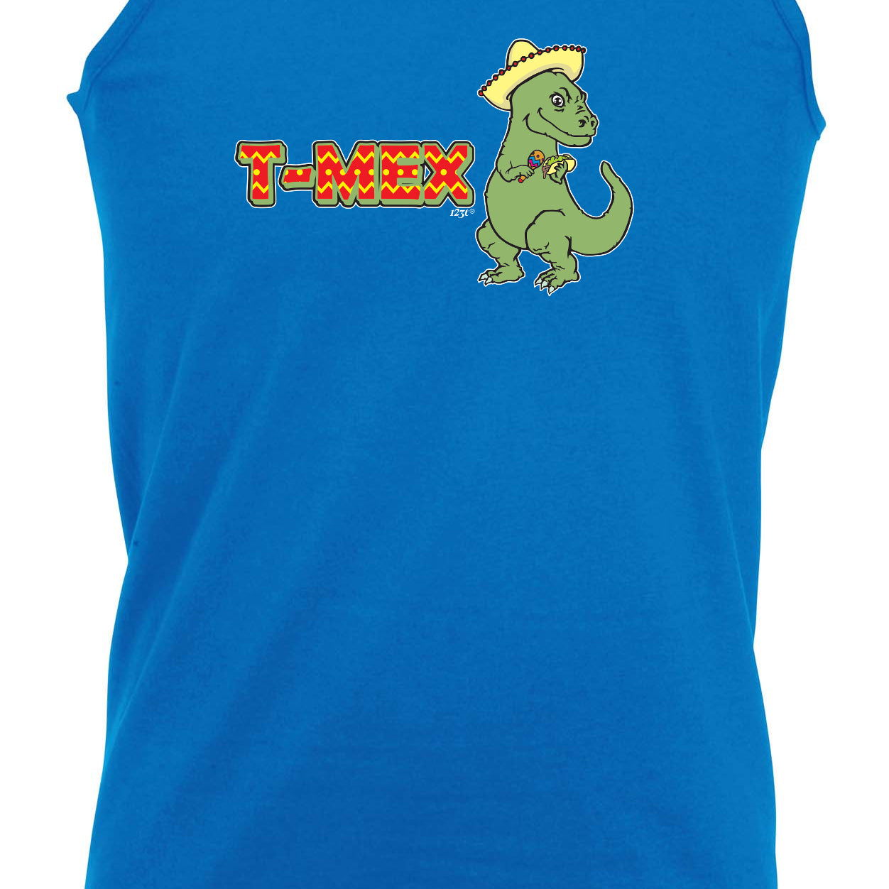 Tmex T Rex Dinosaur - Funny Vest Singlet Unisex Tank Top