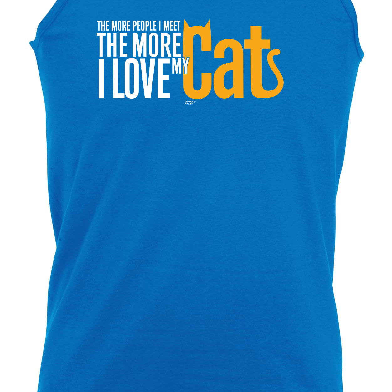More Love My Cat - Funny Vest Singlet Unisex Tank Top