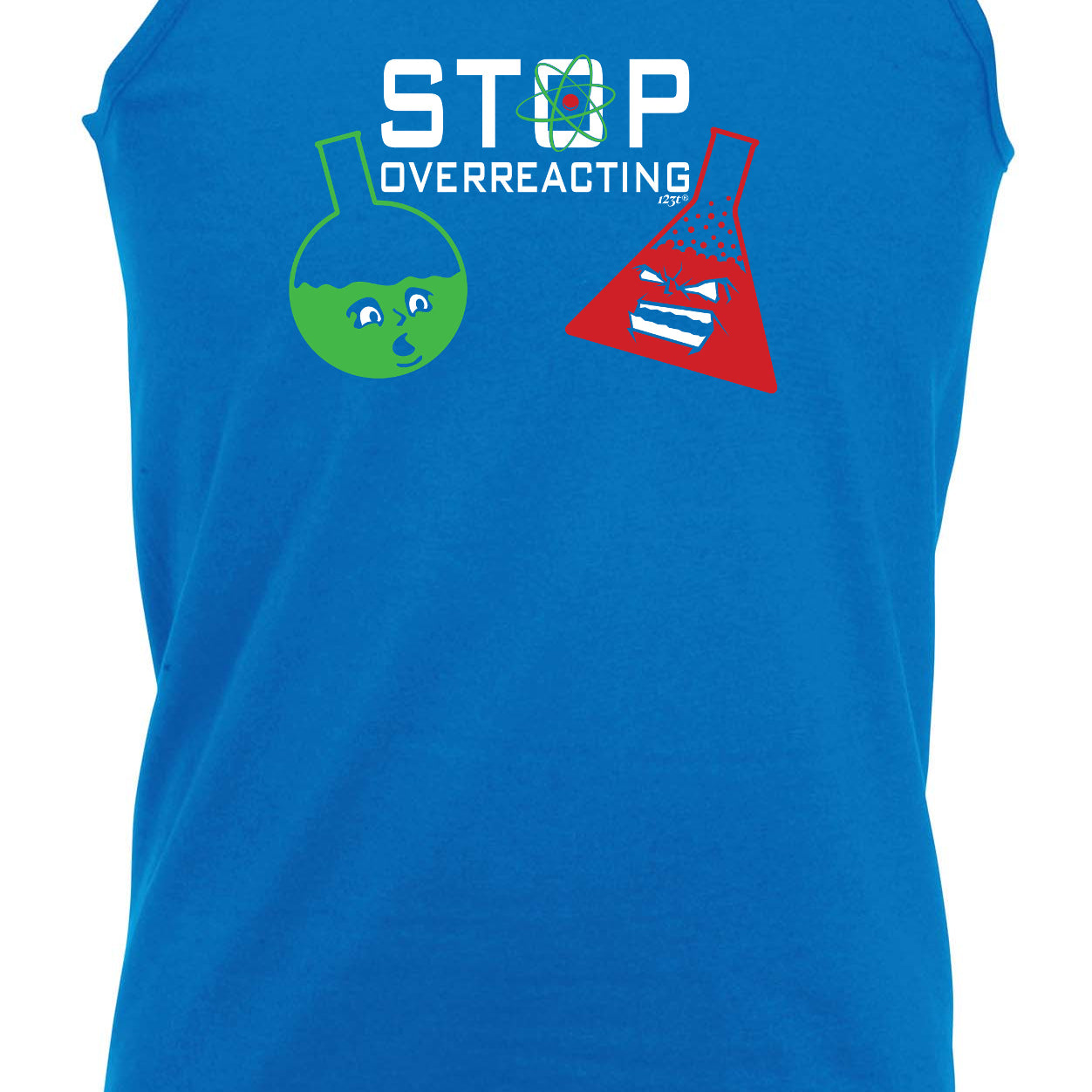 Stop Overreacting - Funny Vest Singlet Unisex Tank Top