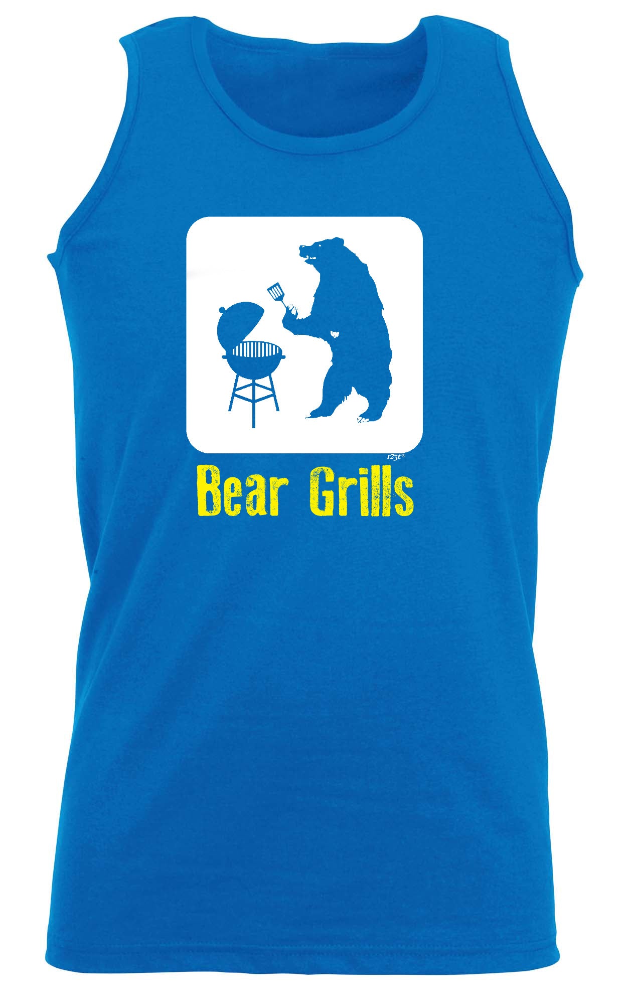 Bear Grills - Funny Vest Singlet Unisex Tank Top