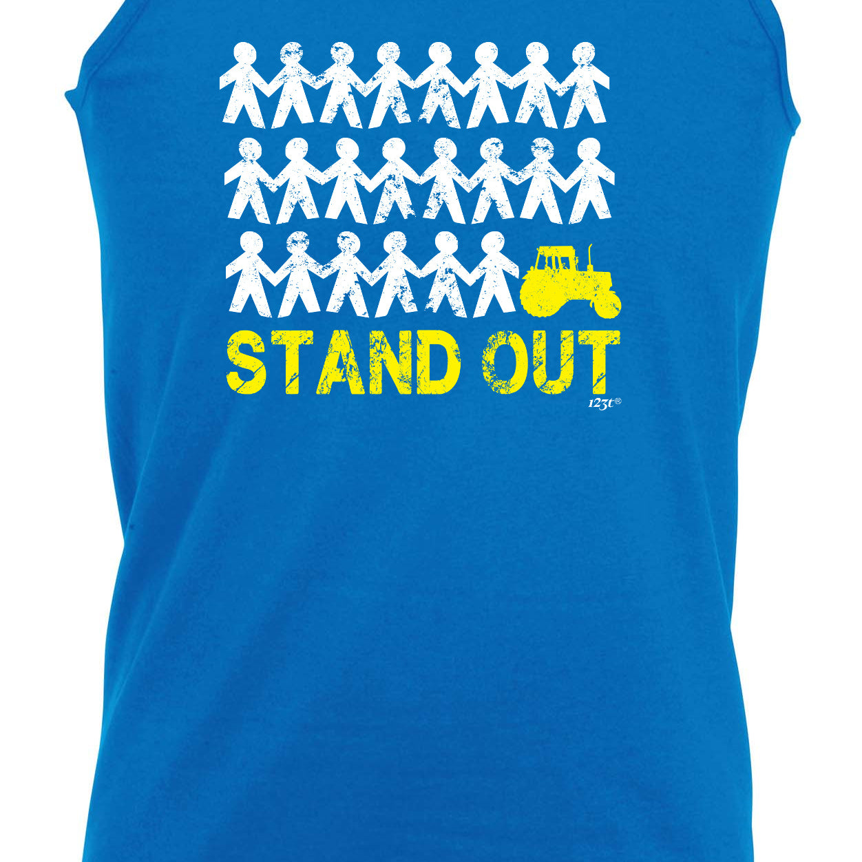 Stand Out Tractor - Funny Vest Singlet Unisex Tank Top