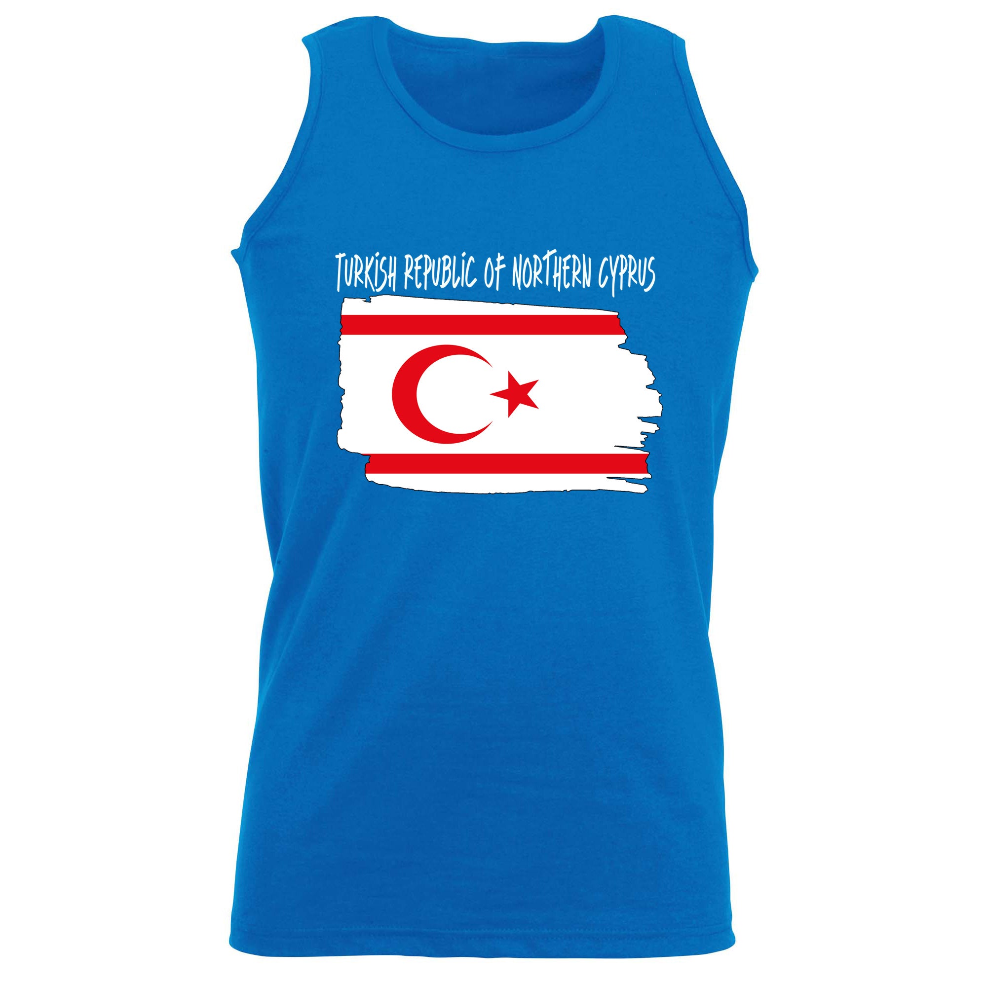 Turkish Republic Of Northern Cyprus - Funny Vest Singlet Unisex Tank Top