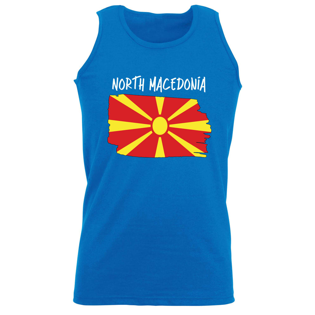 North Macedonia - Funny Vest Singlet Unisex Tank Top