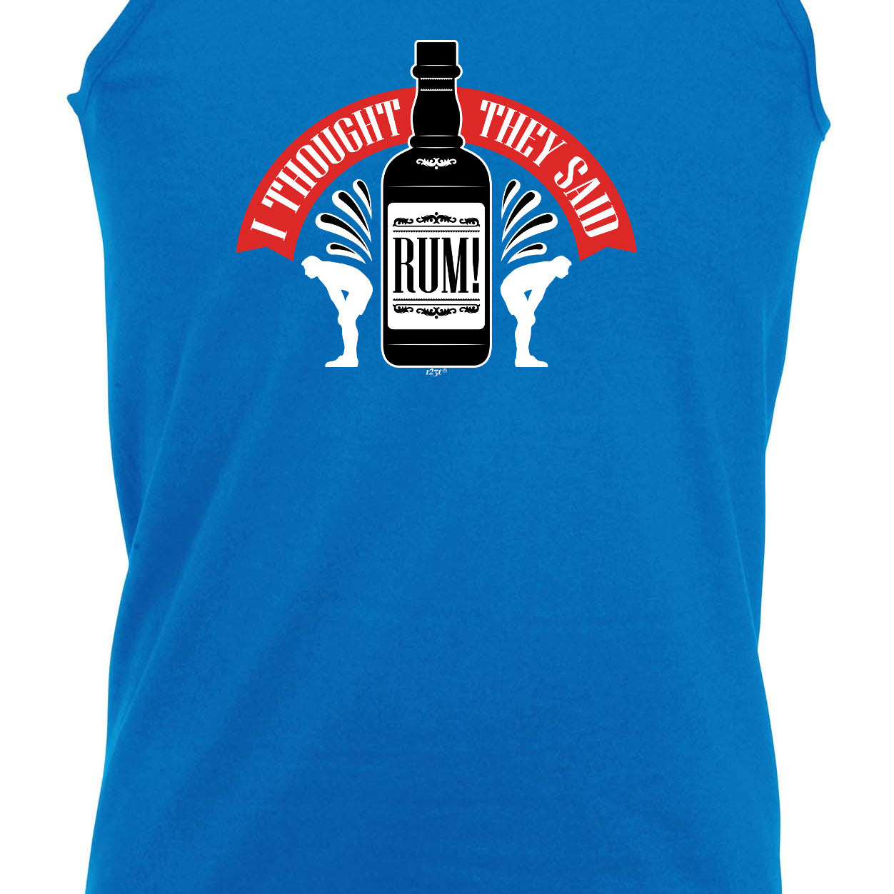 Thought They Said Rum - Funny Vest Singlet Unisex Tank Top