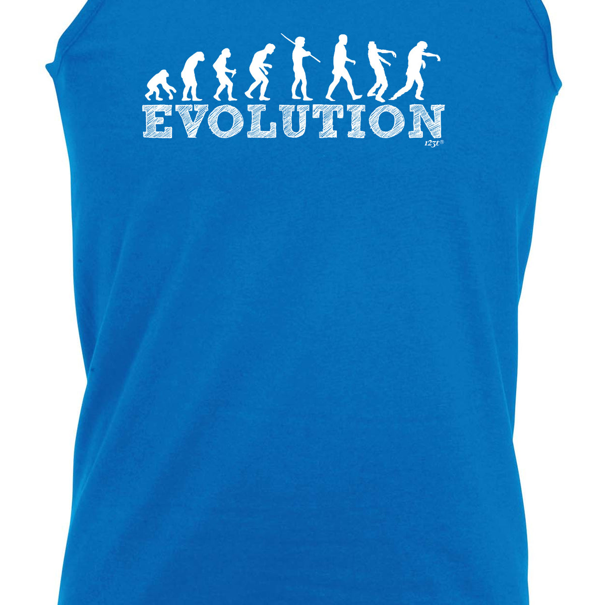 Evolution Zombies - Funny Vest Singlet Unisex Tank Top