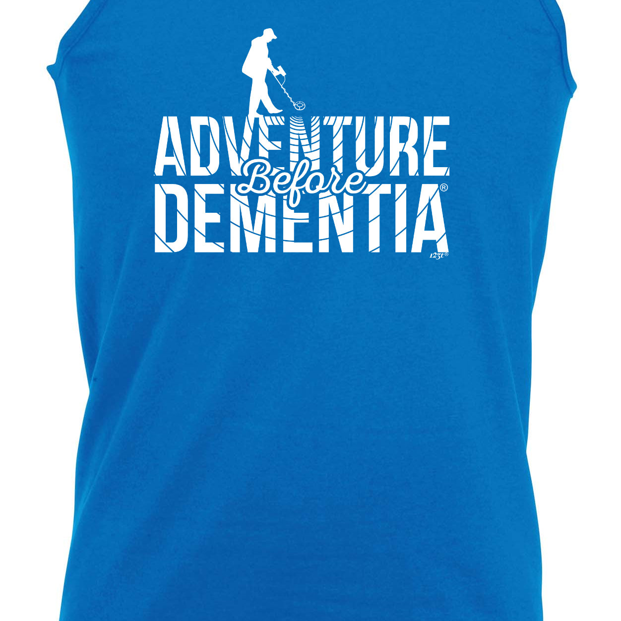 Metal Detector Adventure Before - Funny Vest Singlet Unisex Tank Top