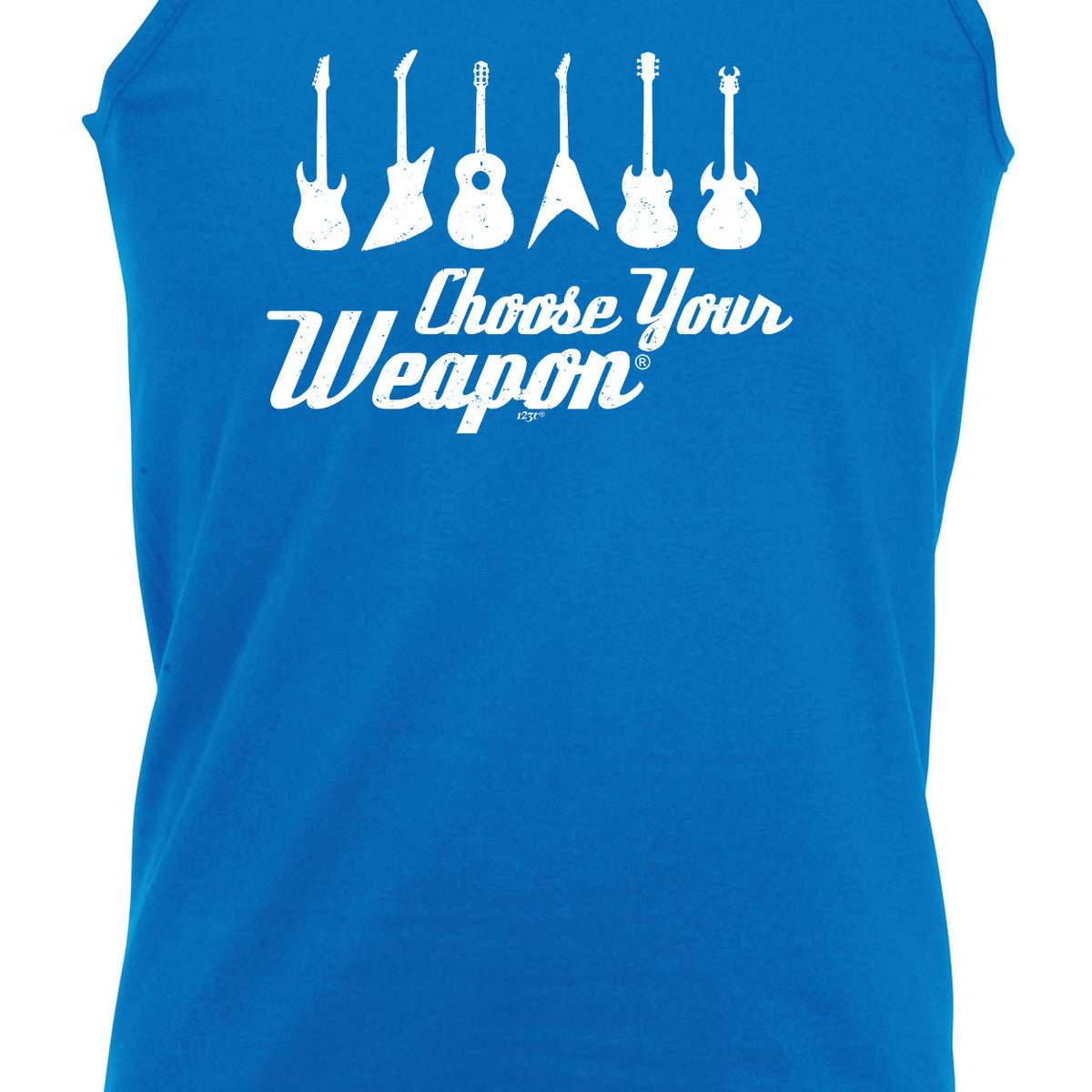 Guitar Choose Your Weapon Music - Funny Vest Singlet Unisex Tank Top