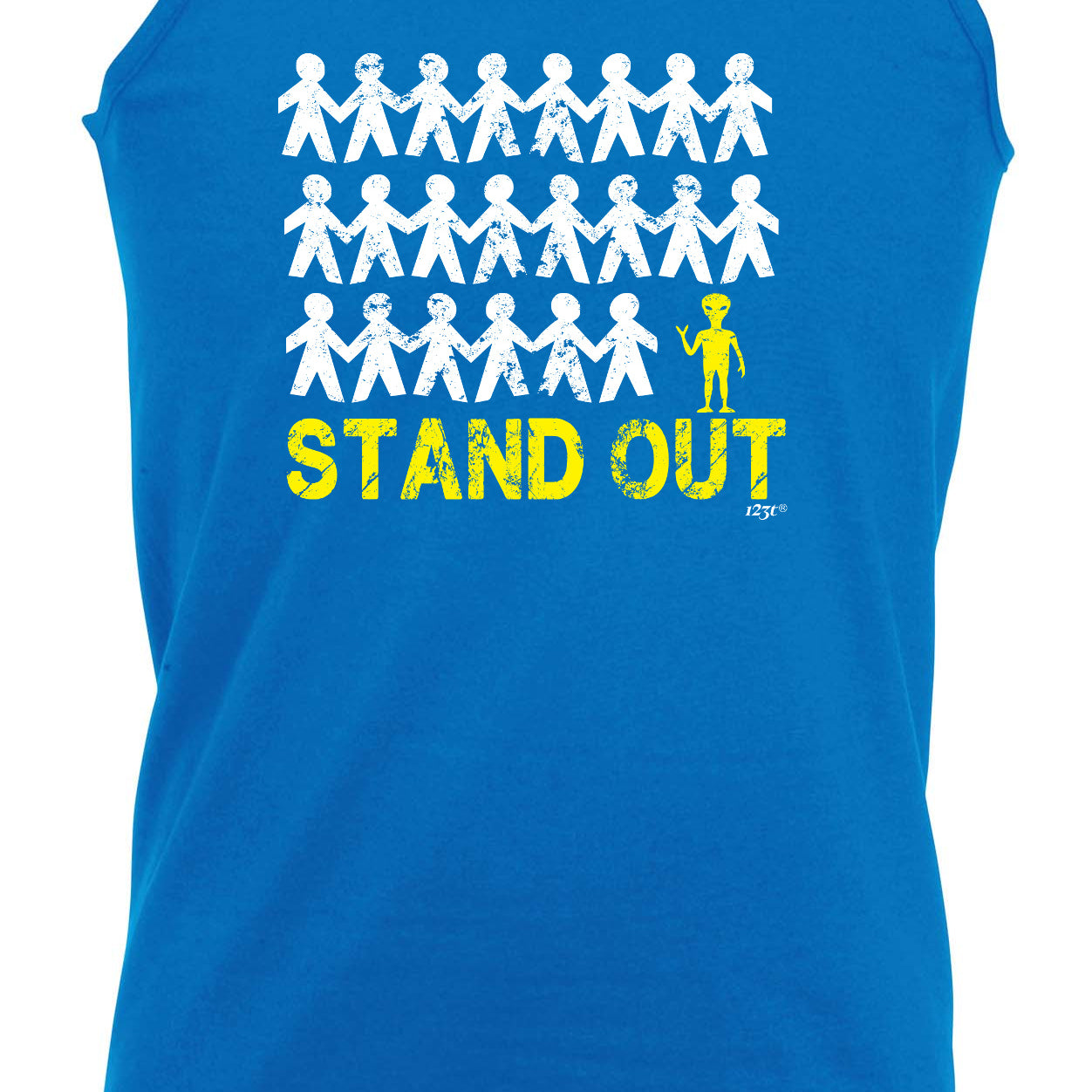 Stand Out Alien - Funny Vest Singlet Unisex Tank Top