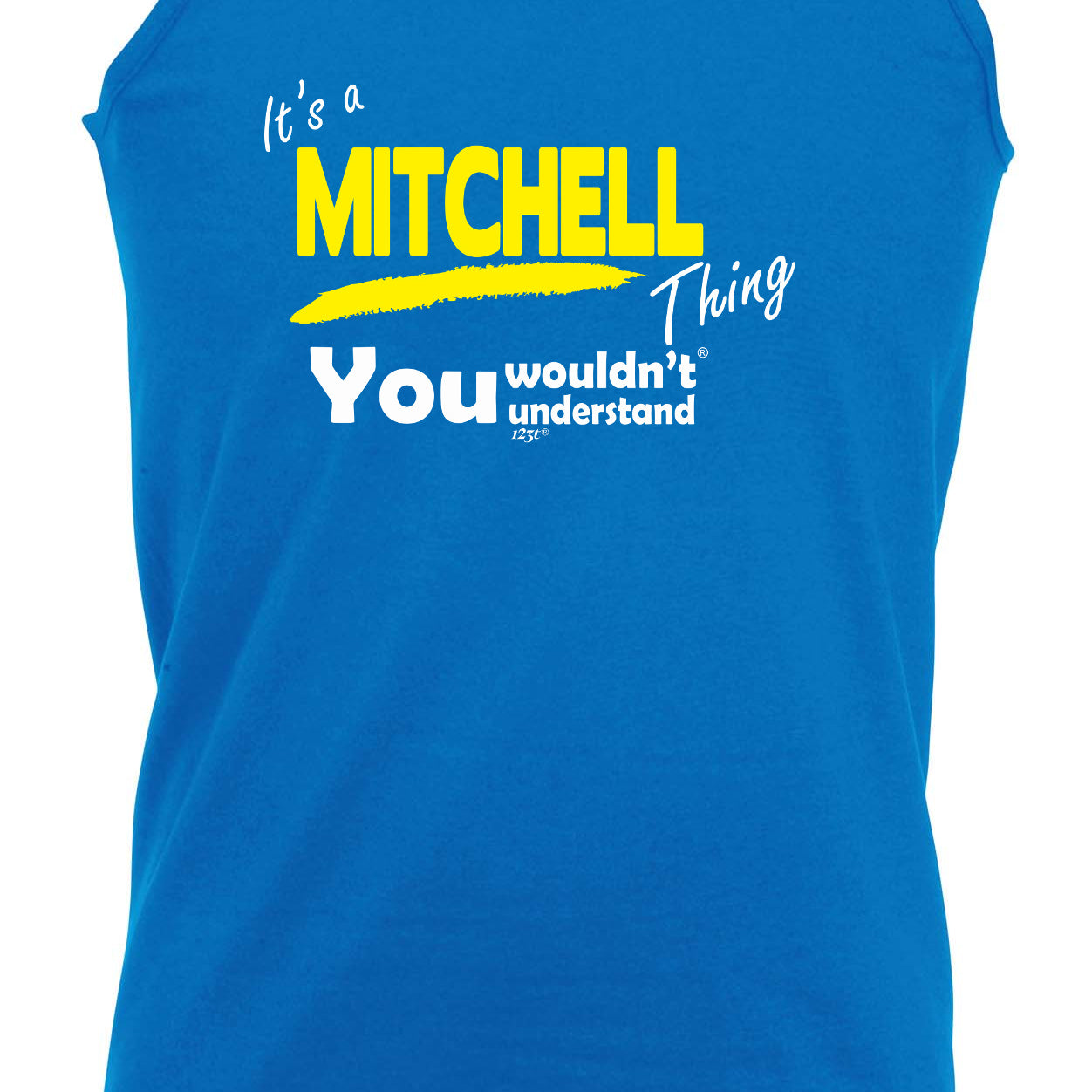 Mitchell V1 Surname Thing - Funny Vest Singlet Unisex Tank Top