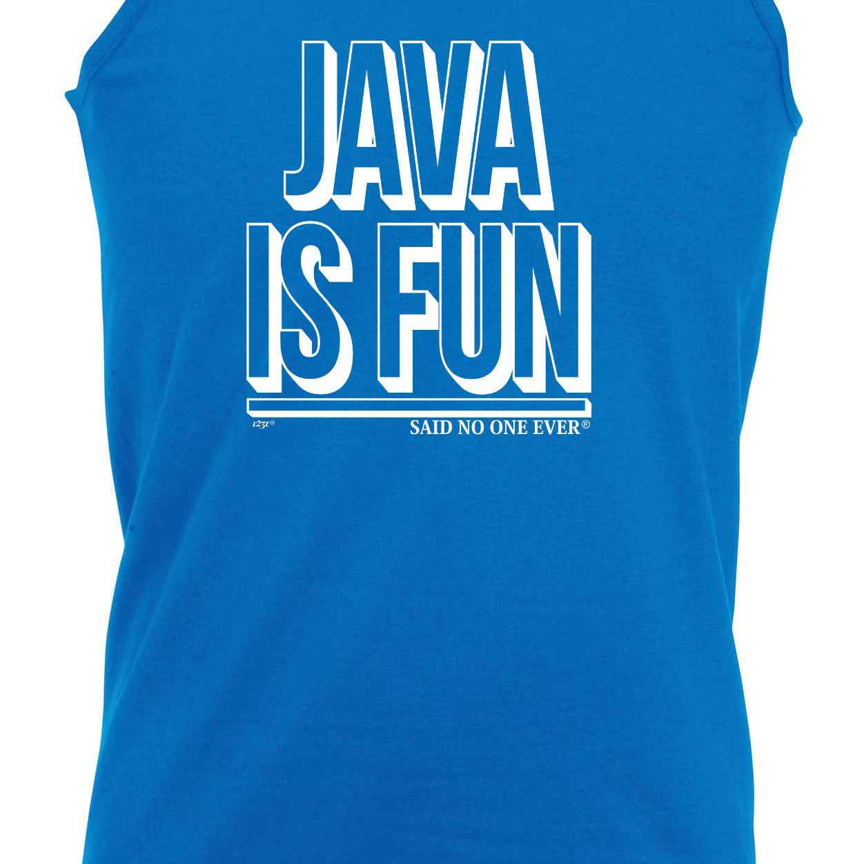 Java Is Fun Snoe - Funny Vest Singlet Unisex Tank Top
