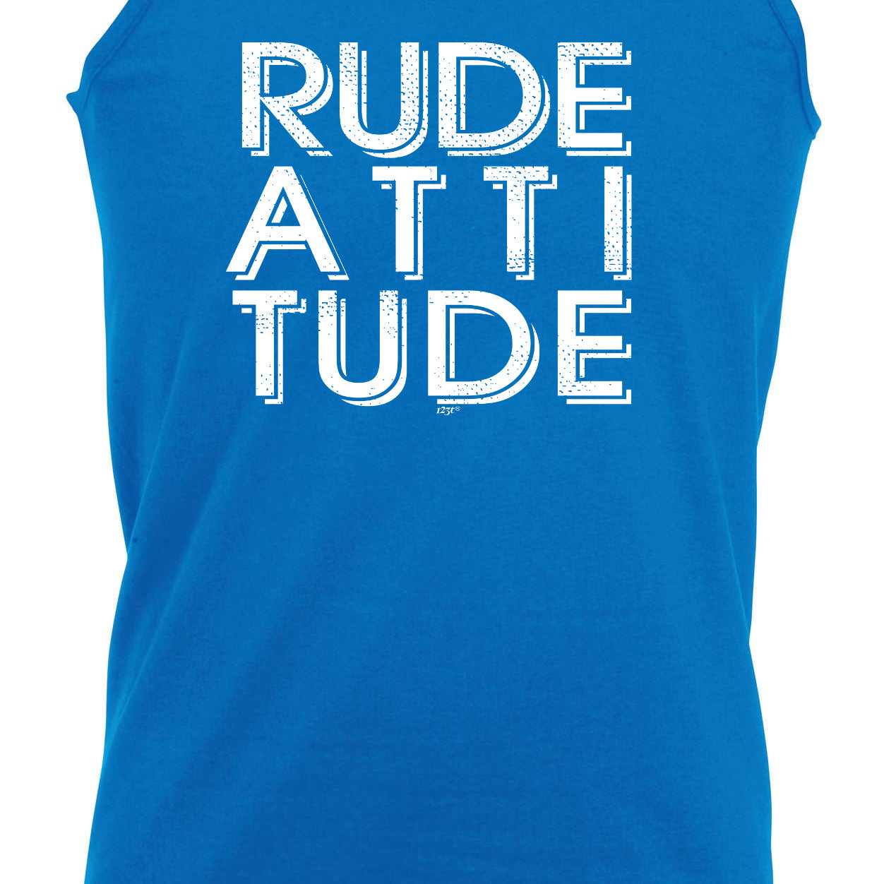 Rude Attitude - Funny Vest Singlet Unisex Tank Top