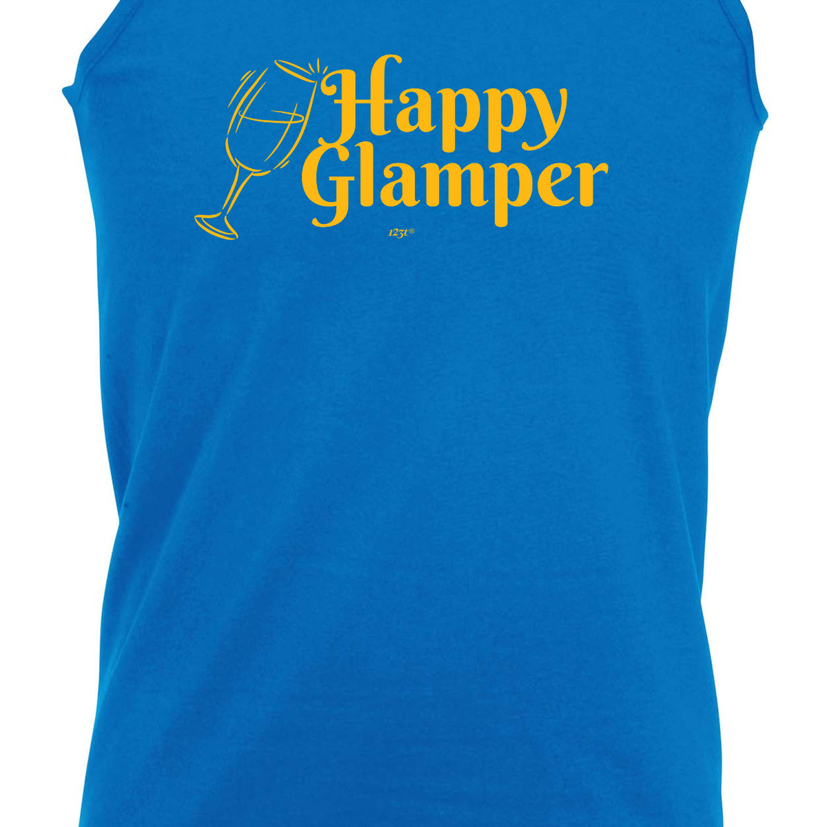 Happy Glamper Camping - Funny Vest Singlet Unisex Tank Top