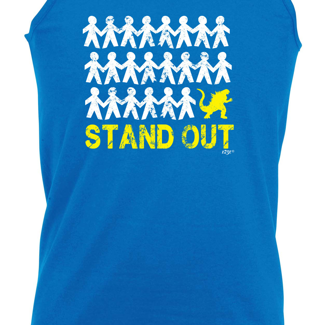 Stand Out Monster - Funny Vest Singlet Unisex Tank Top