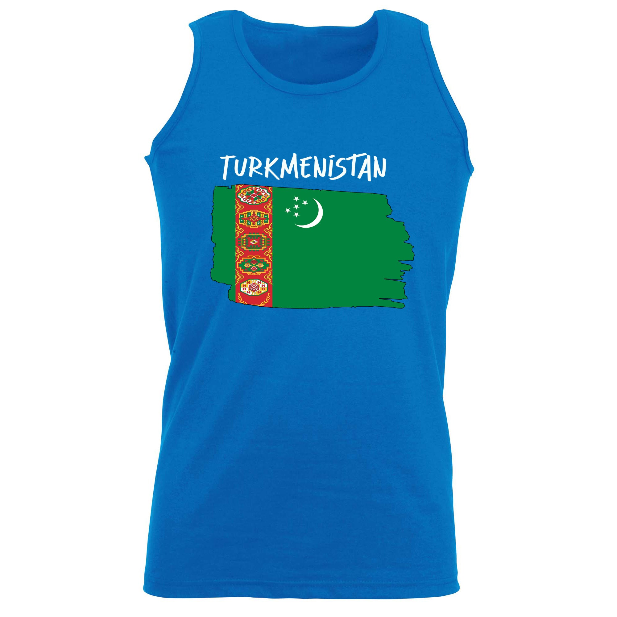 Turkmenistan - Funny Vest Singlet Unisex Tank Top