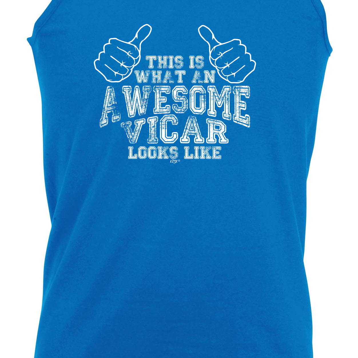 This Is What Awesome Vicar - Funny Vest Singlet Unisex Tank Top