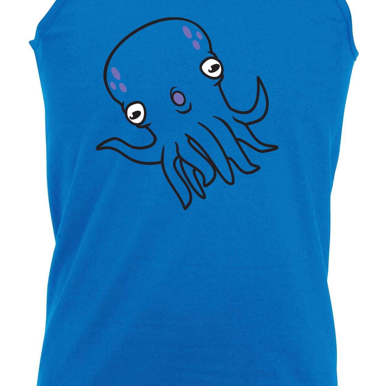 Octopus Ani Mates - Funny Vest Singlet Unisex Tank Top