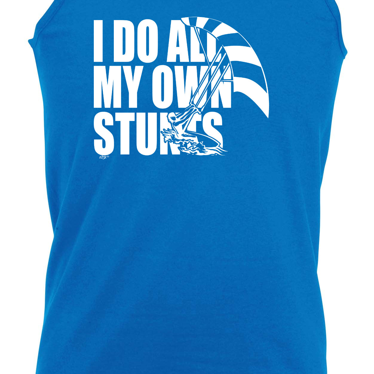 Kitesurf Do All My Own Stunts - Funny Vest Singlet Unisex Tank Top