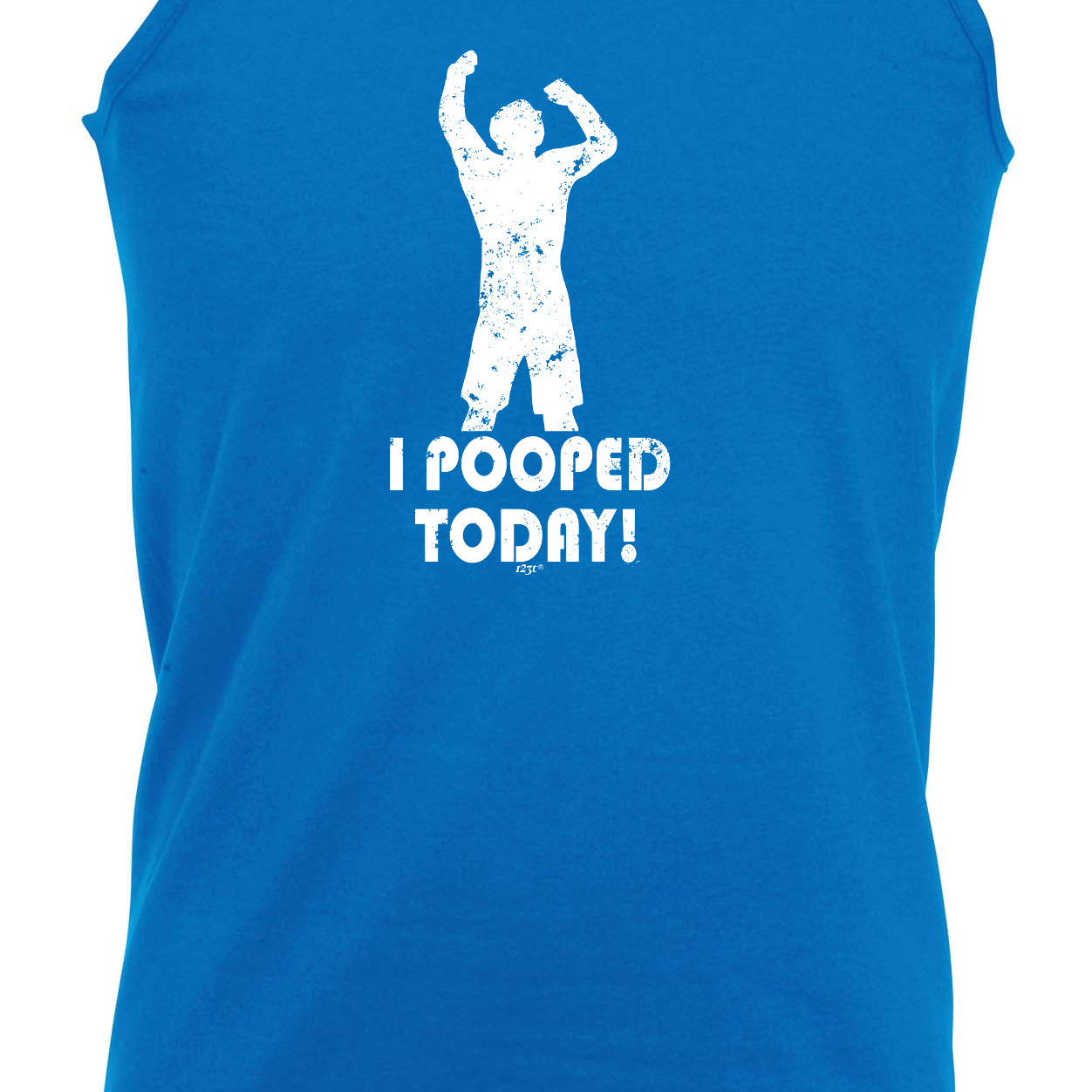 Pooped Today - Funny Vest Singlet Unisex Tank Top